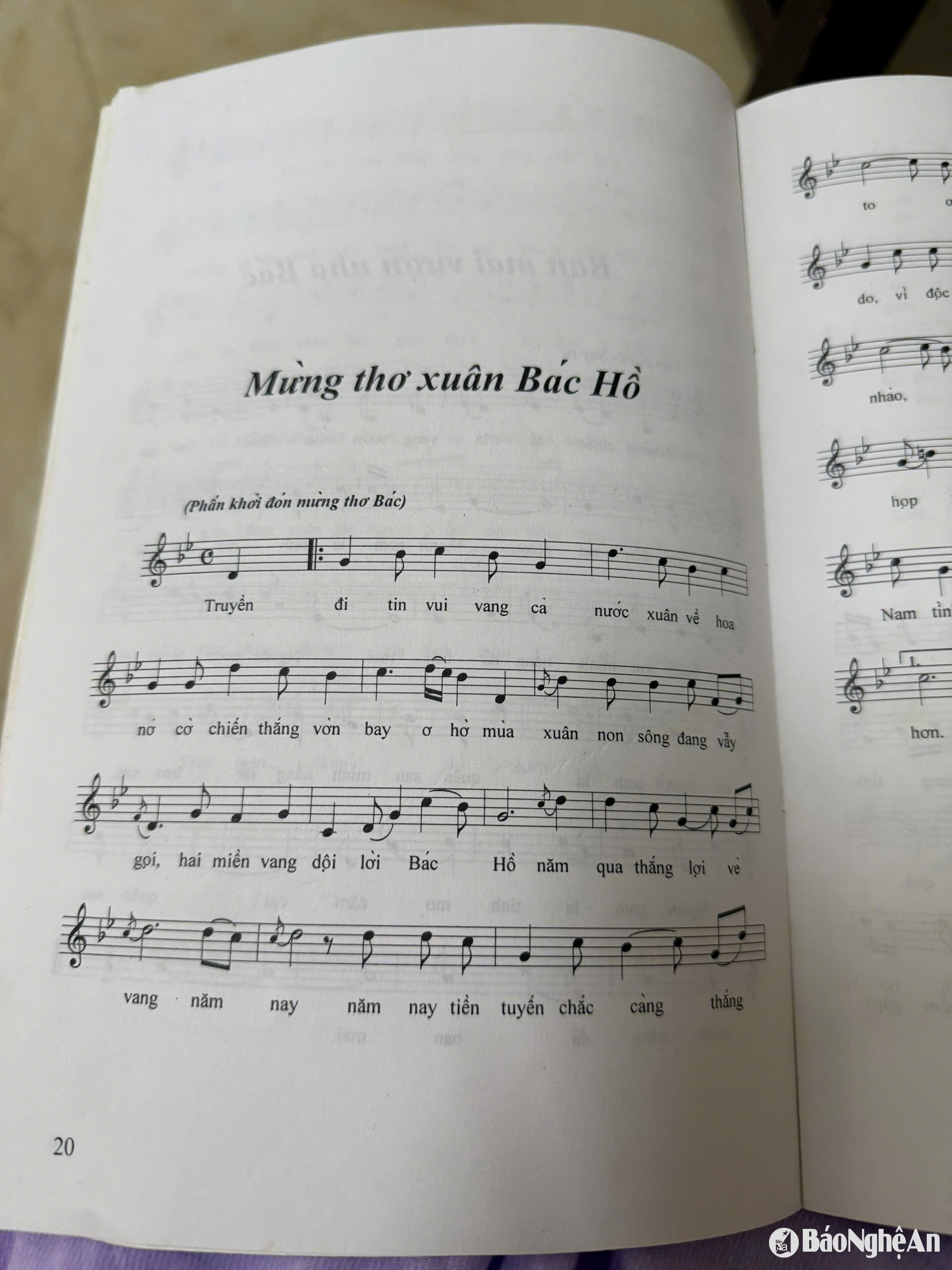 bài hát Mừng thơ Xuân Bác Hồ