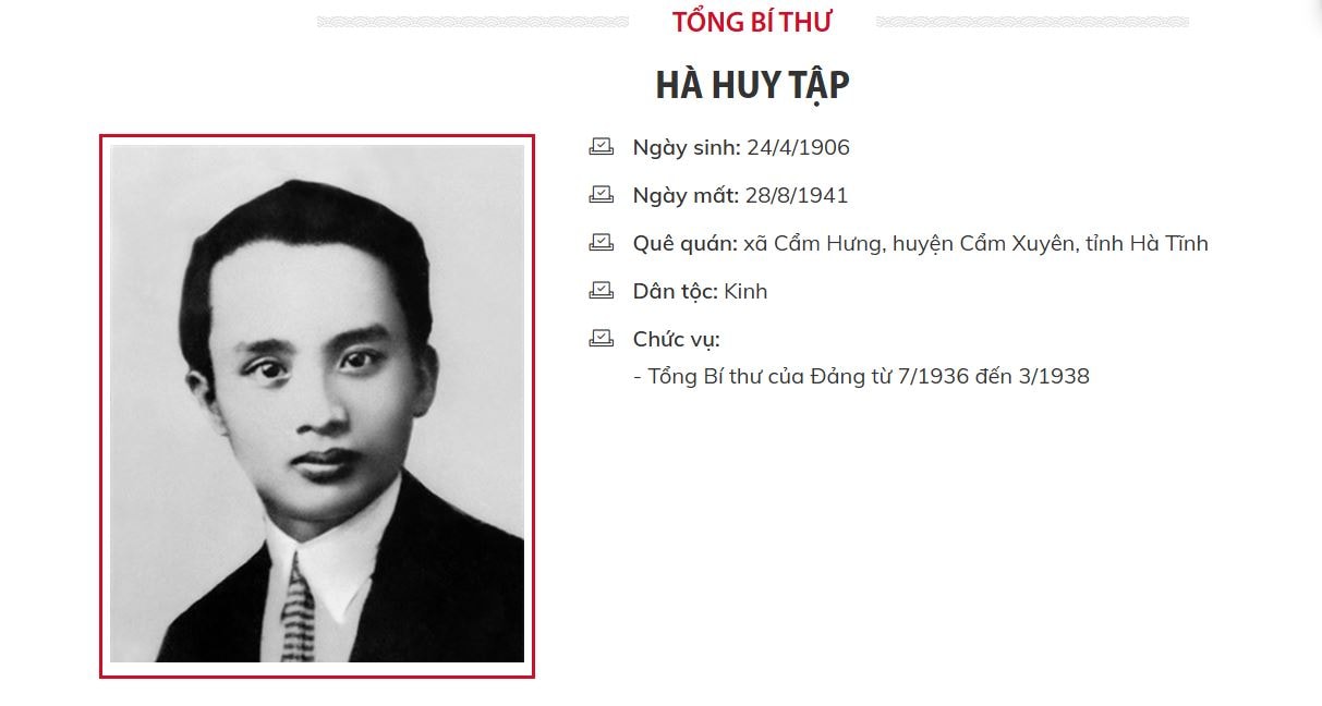 hà huy tập