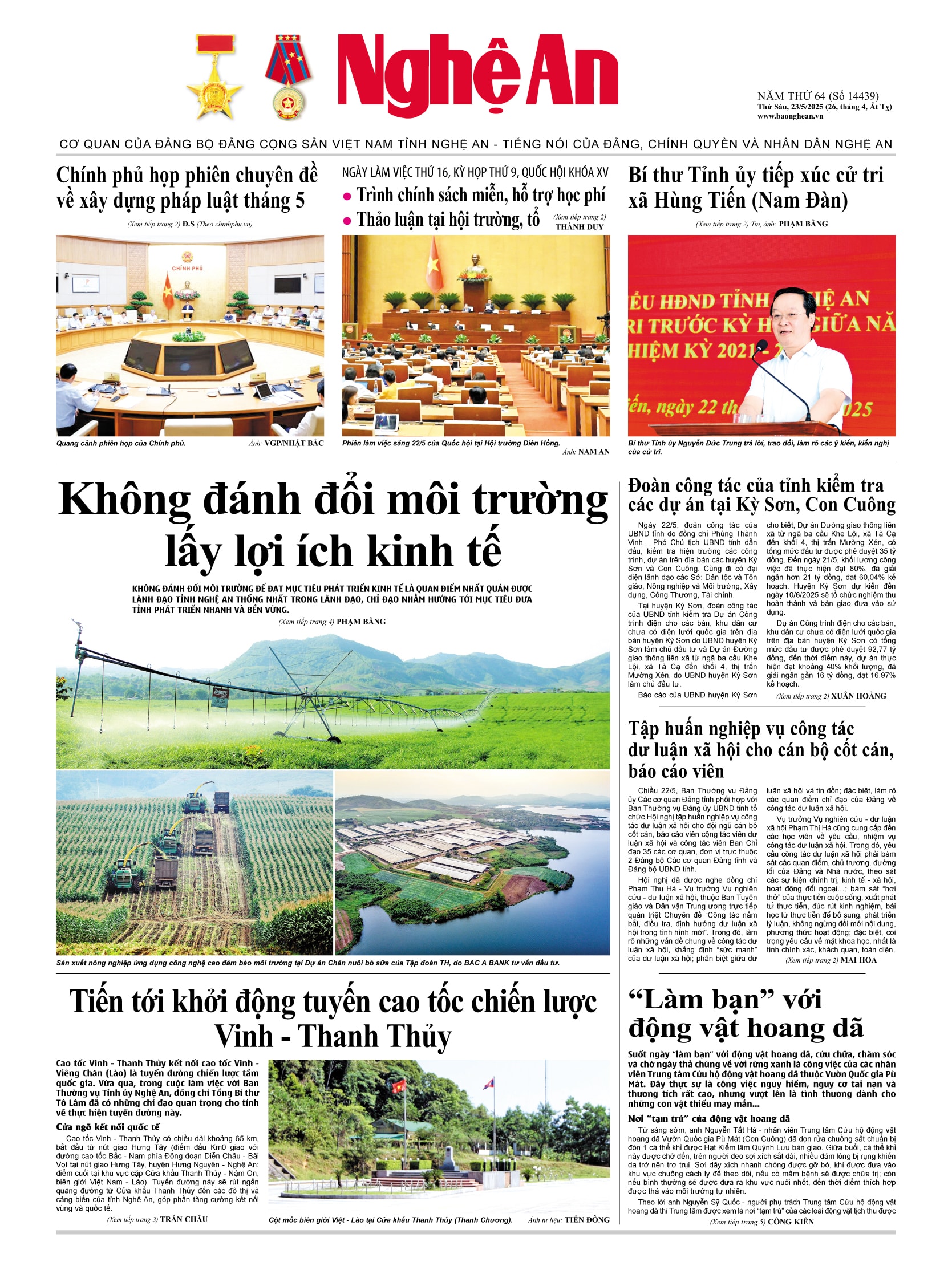 Số 14439 ngày 23-5-2025