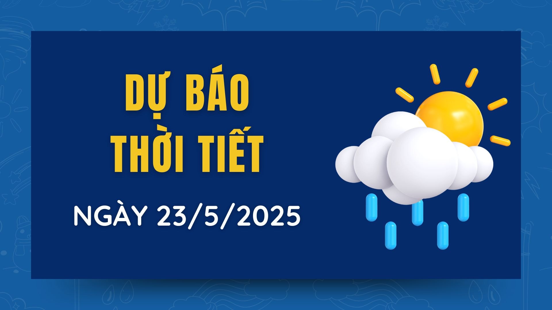 Dự báo thời tiết
