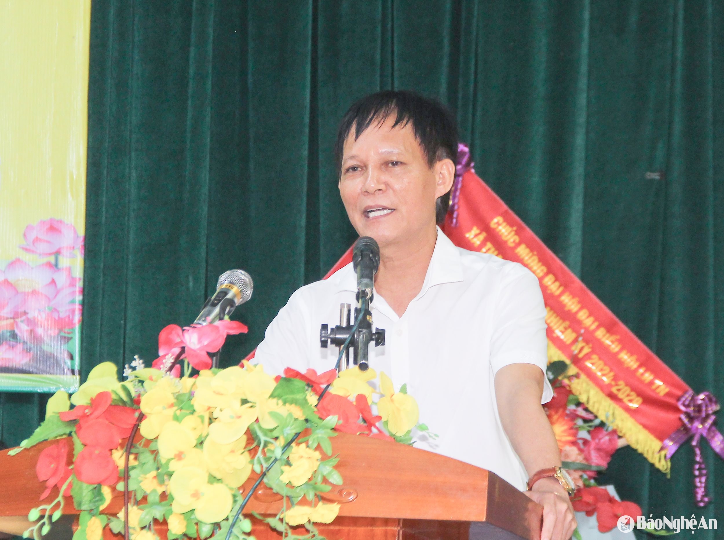 Cử tri Nguyễn Văn Quân (xã Thanh Thịnh) đề nghị tỉnh quan tâm giải quyết sớm chế độ cho cán bộ, công chức tự nguyện xin nghỉ hưu trước tuổi