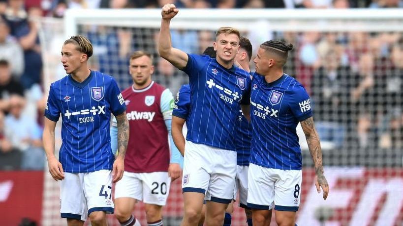 West Ham 4-1 Ipswich Town: Liam Delap's form a bright spot on a miserable afternoon - BBC Sport