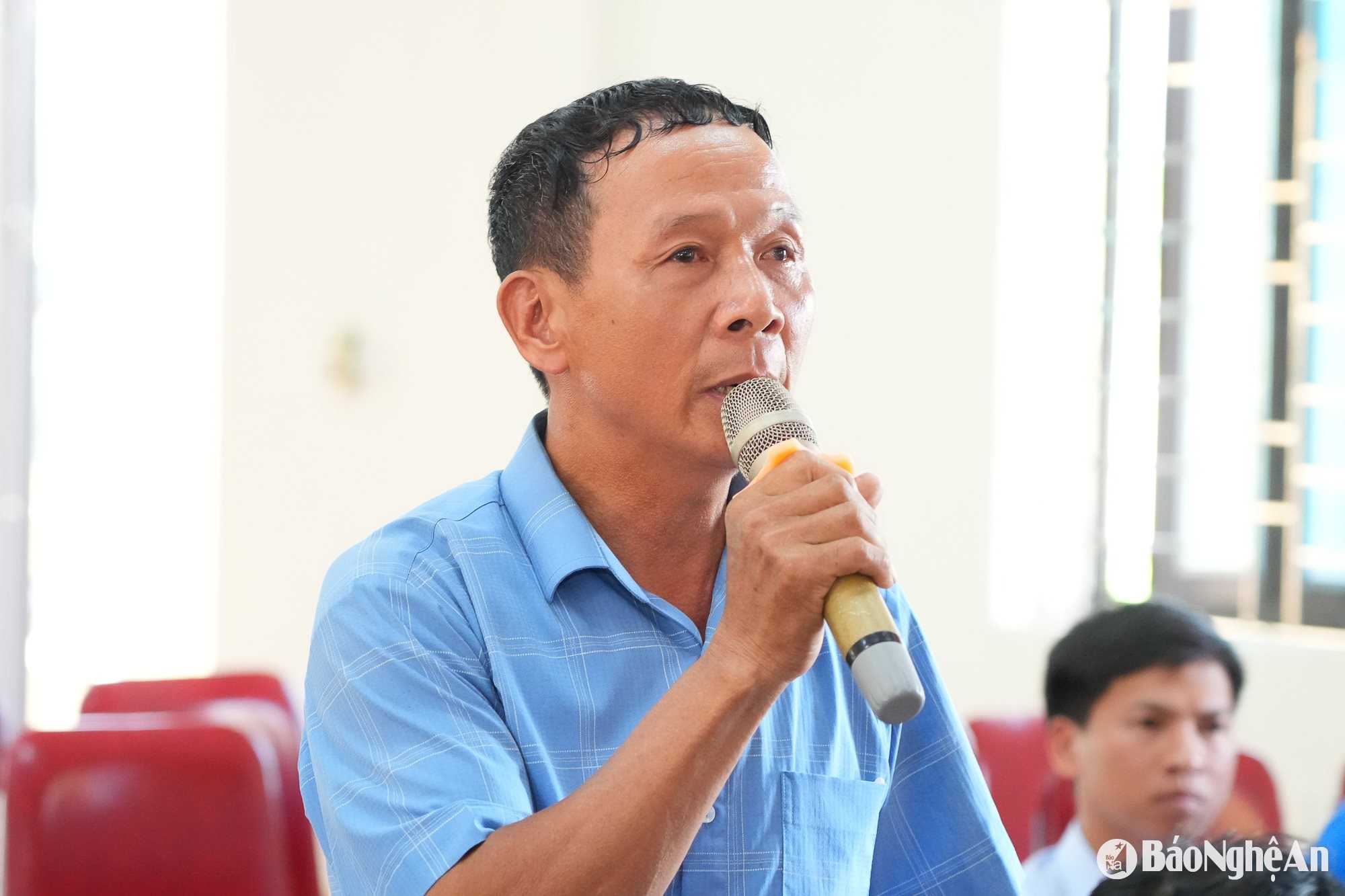 Tiếp xúc cử tri Anh Sơn-1