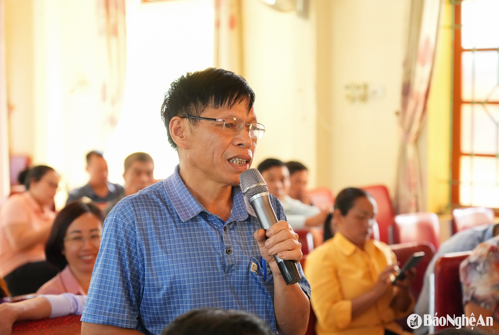 Tiếp xúc cử tri Anh Sơn-16