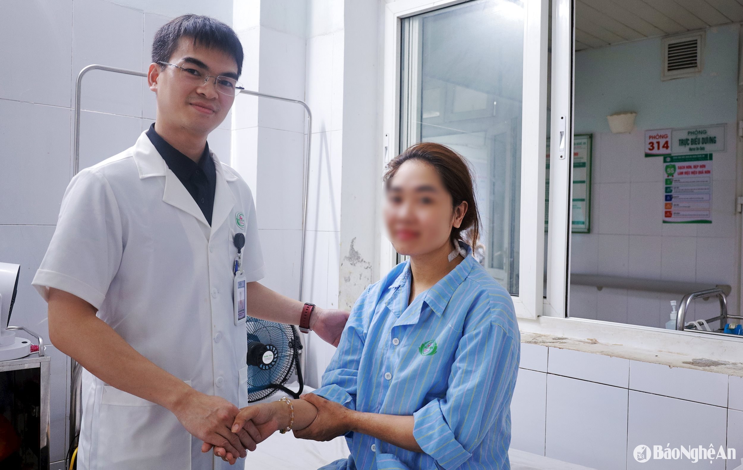 Sau 7 ngày phẫu thuật bệnh nhân sức khỏe bệnh nhân hồi phục tốt và ra viện