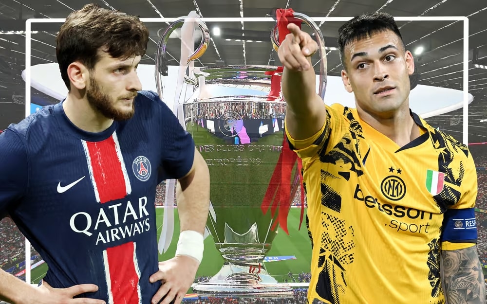 Nhận định dự đoán soi kèo trận chung kết Champions League PSG vs Inter 2h ngày 1/6