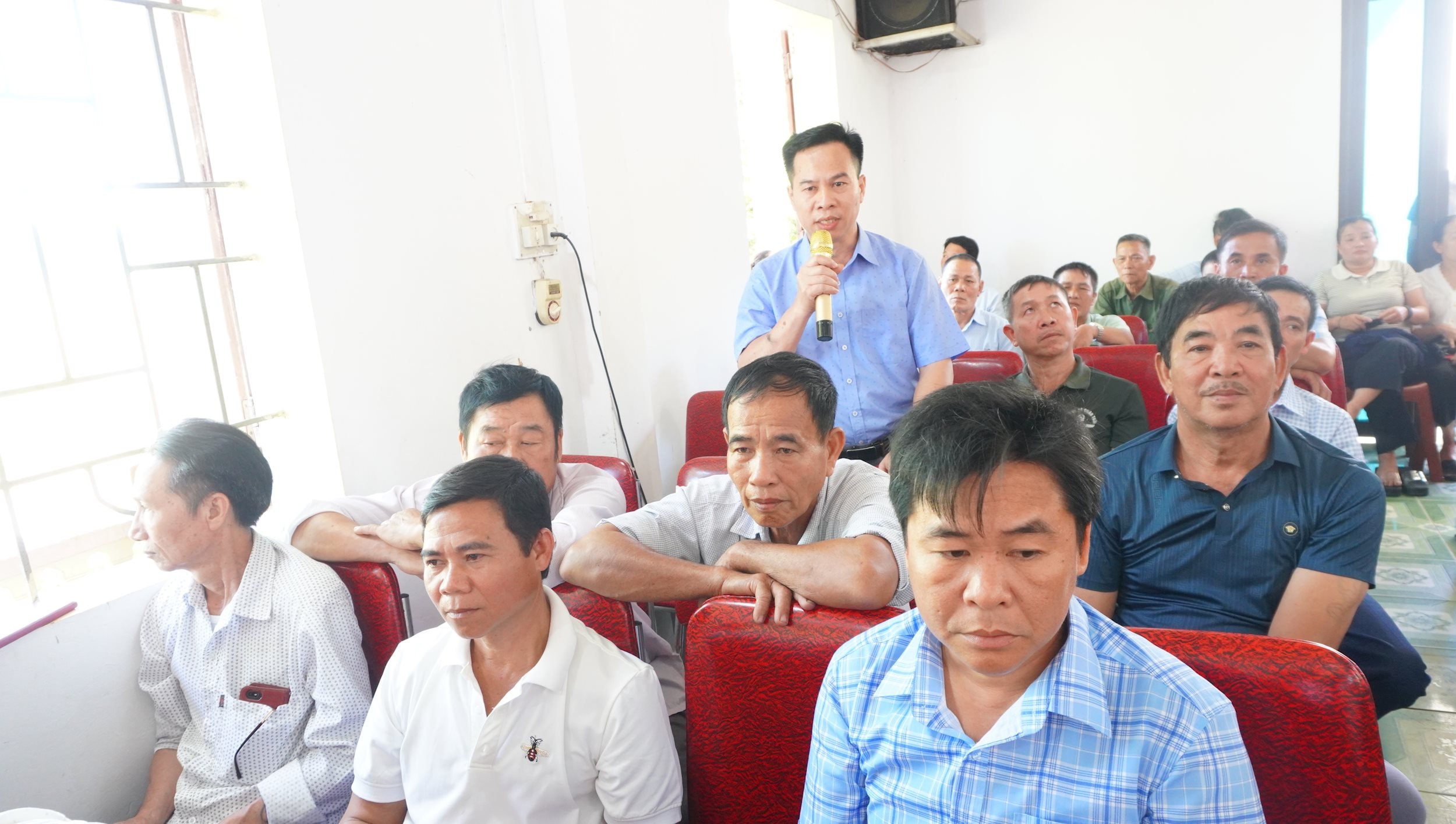 Cử tri phát biểu 2