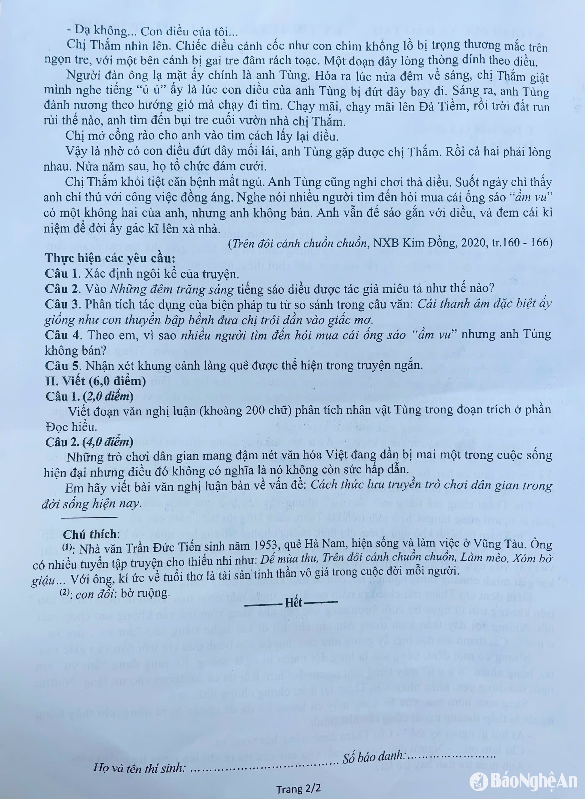 Đề 2