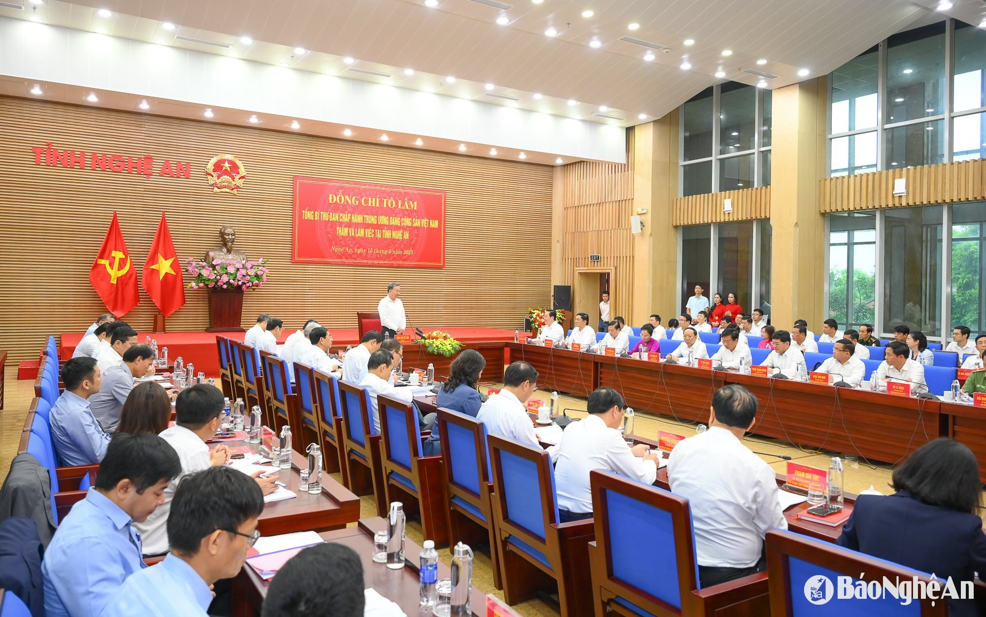 Nghệ An: Triển khai thực hiện chuyên đề công tác trọng tâm theo chỉ đạo của Bộ Chính trị, Ban Bí thư