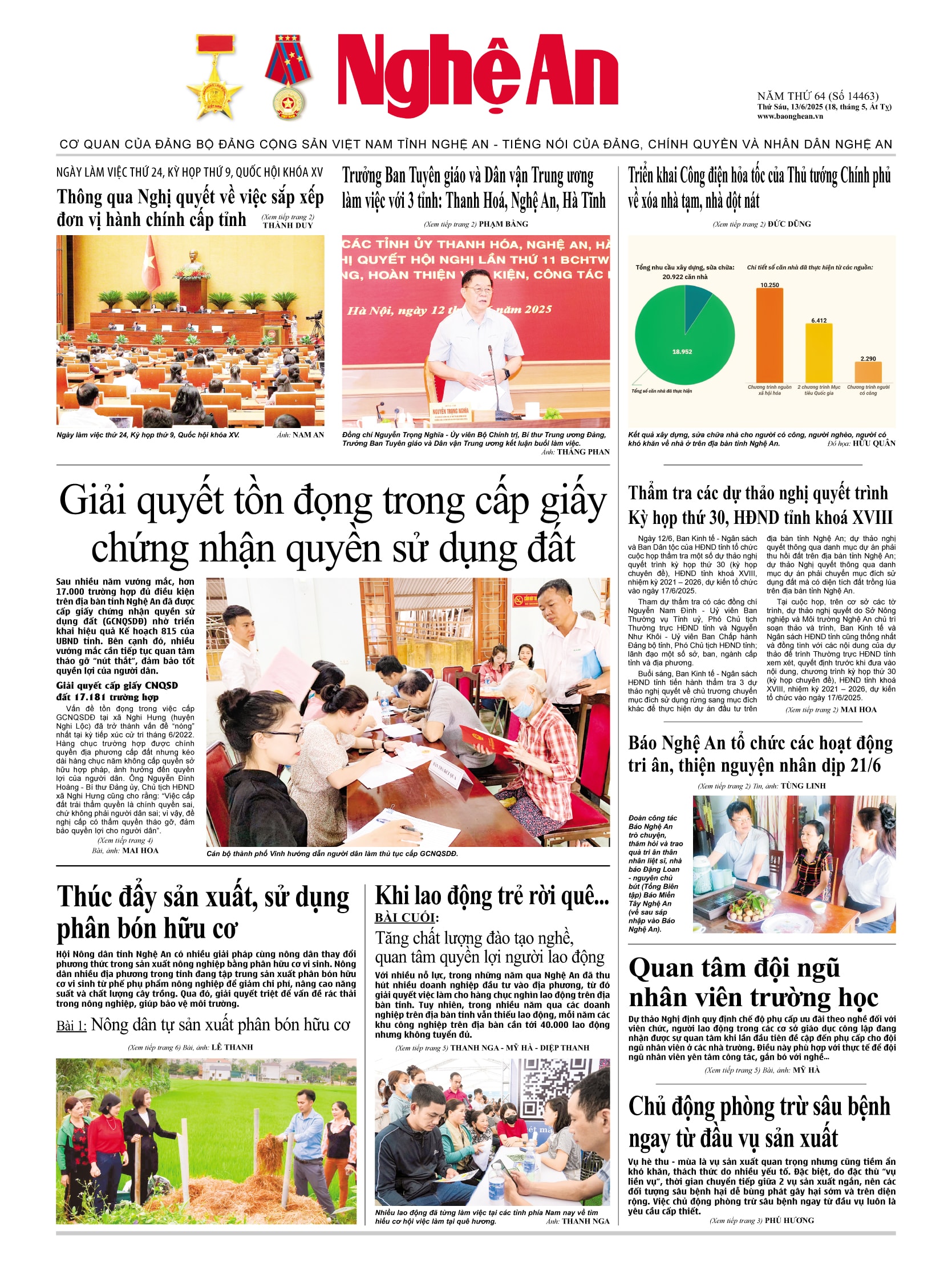 Số 14463 ngày 13-6-2025