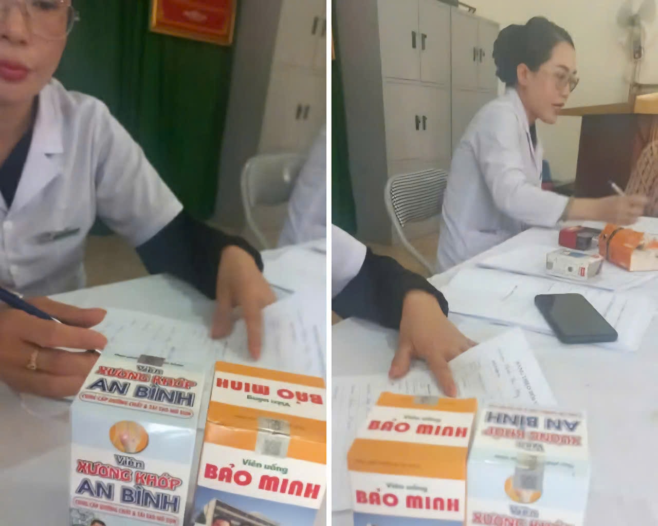 Nhóm người khám sức khỏe