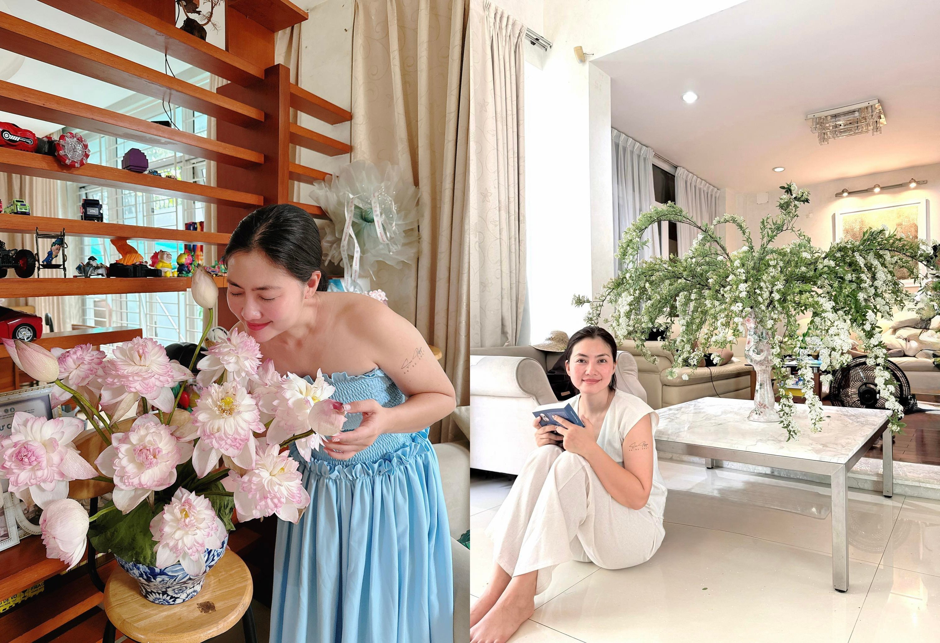 Ngọc Lan hạnh phúc với cuộc sống hiện tại.