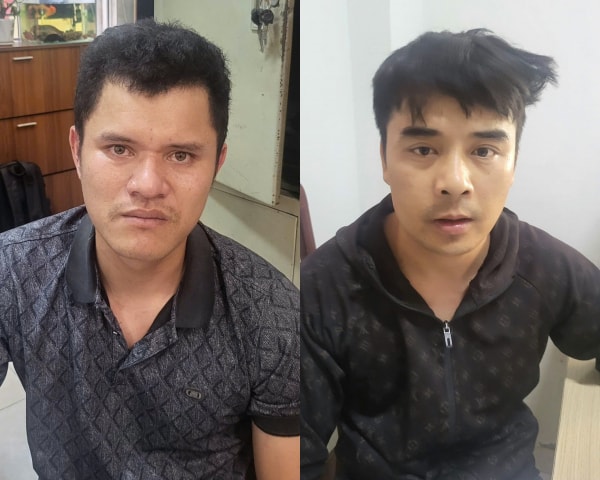 Bắt giữ lái xe và phụ xe chở hàng quá tải, chống đối lực lượng Cảnh sát giao thông -0