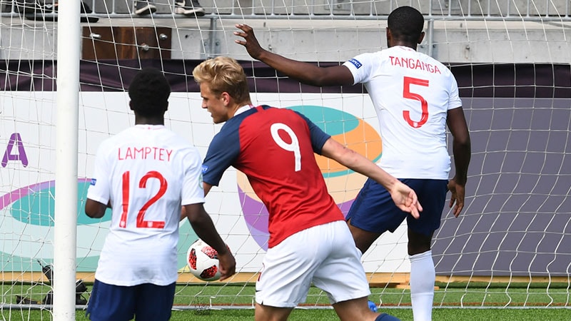 Norway 3-0 England U19s