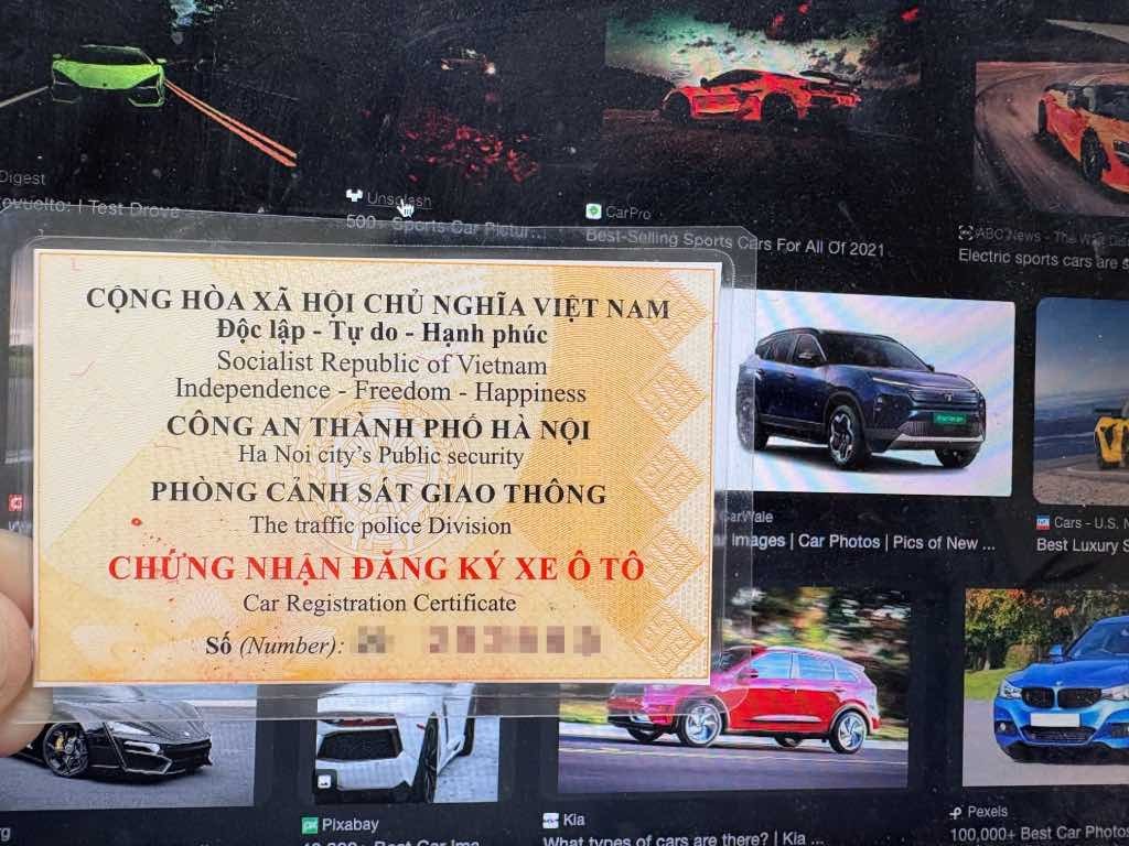 Trường hợp người dân phải đổi chứng nhận đăng ký xe sau sáp nhập