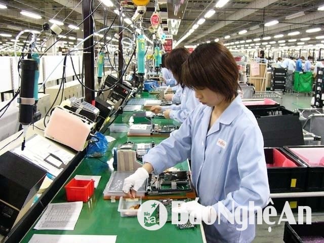 Lao động Việt Nam đang làm việc tại Hàn Quốc. Ảnh- TTDVVL cung cấp