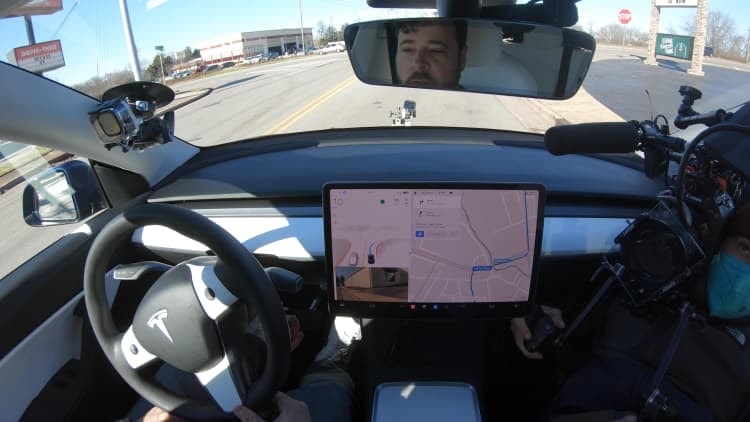 Xe tự lái của Tesla