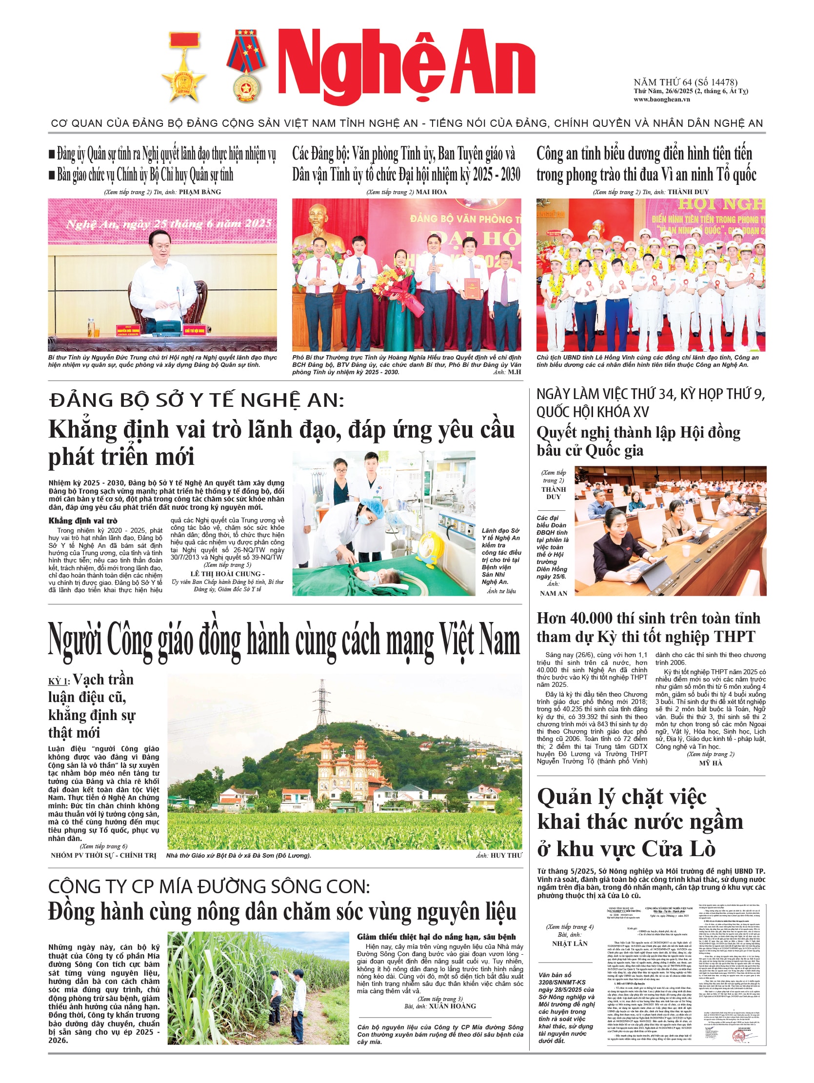 Số 14478 ngày 26-6-2025