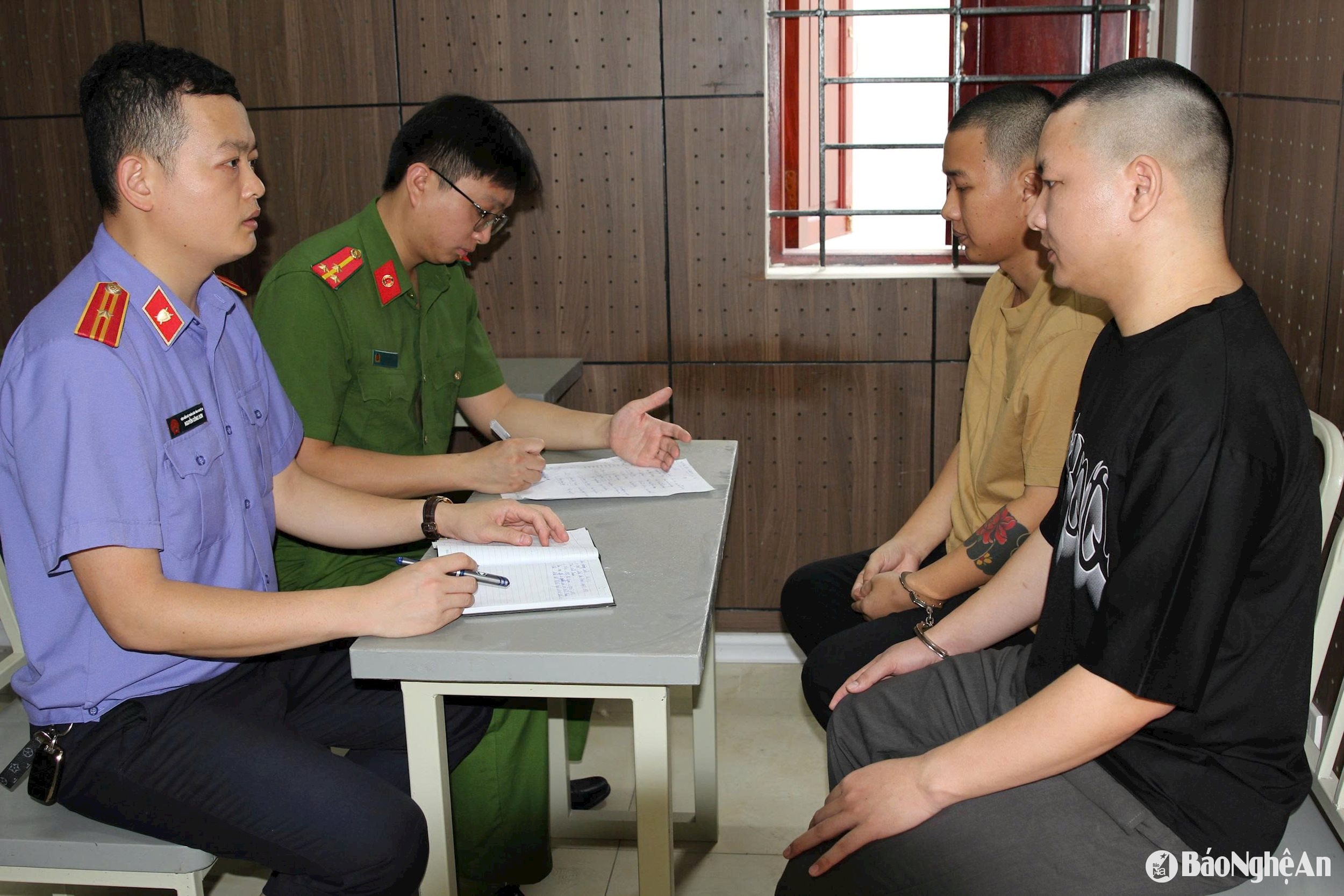 cong an lam viec