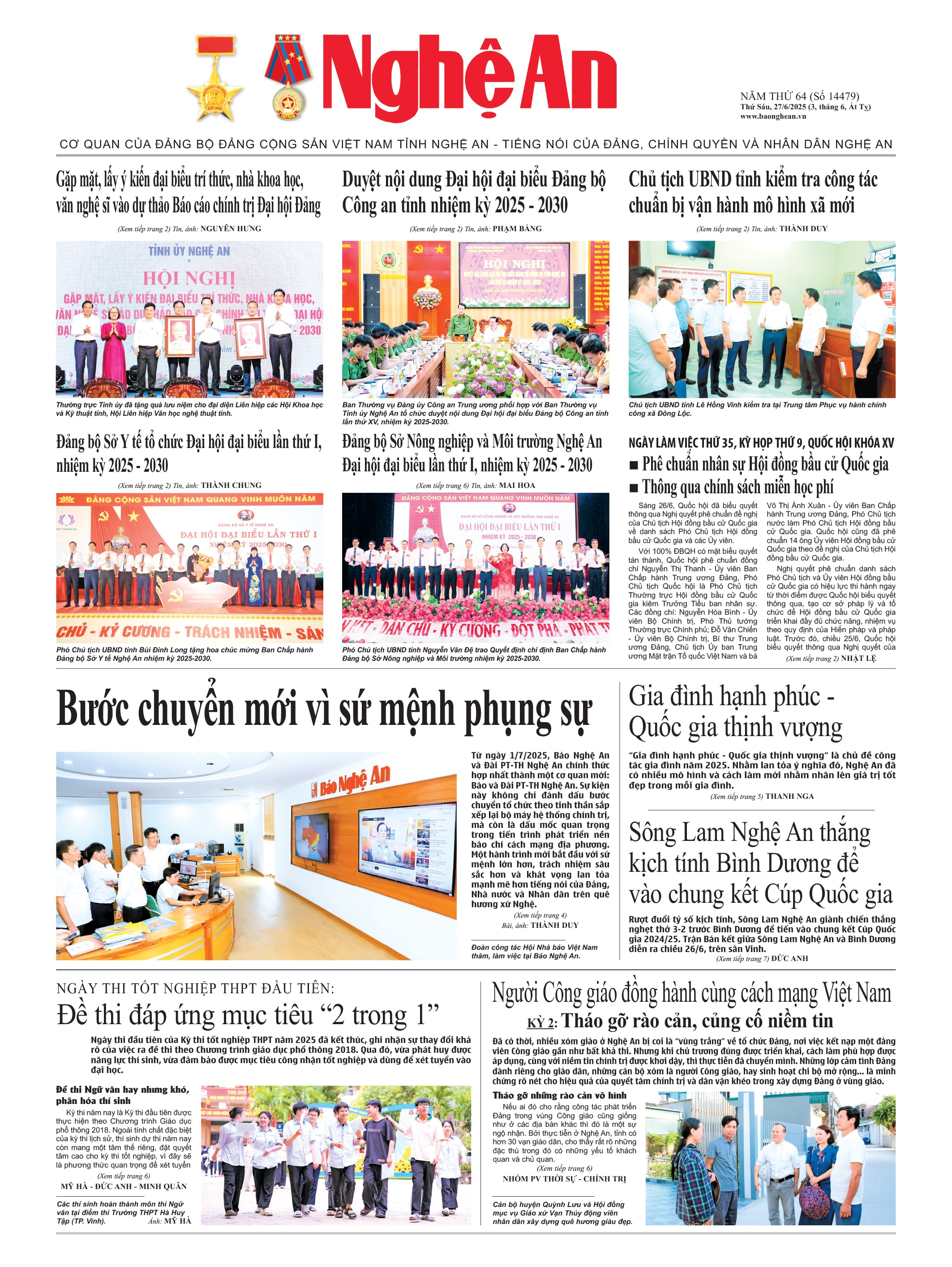 Số 14479 ngày 27-6-2025