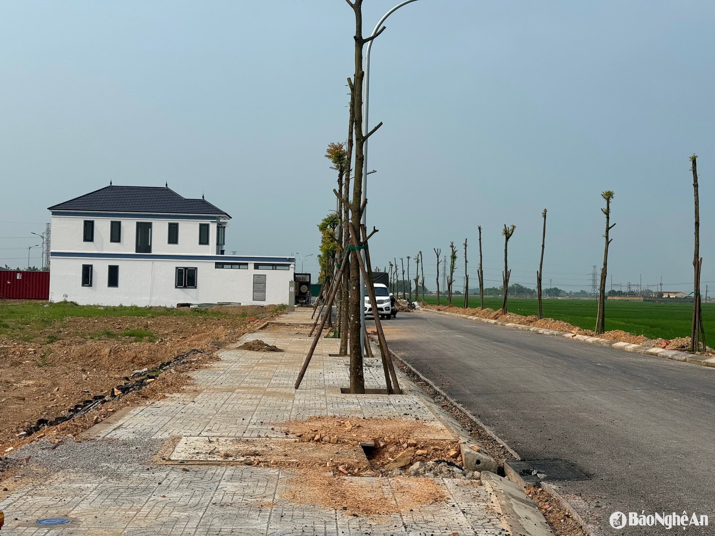 Hạ tầng Khu tái định cư đường Nguyễn Sỹ Sách