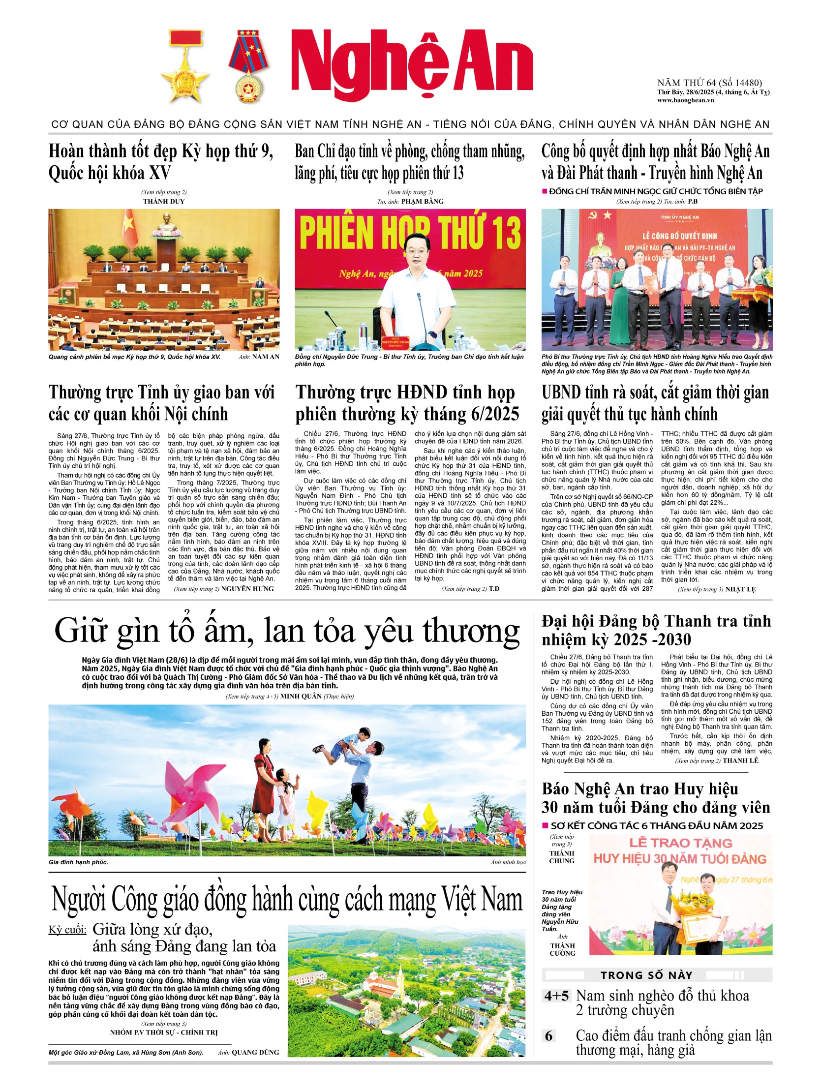 Số 14480 ngày 28-6-2025