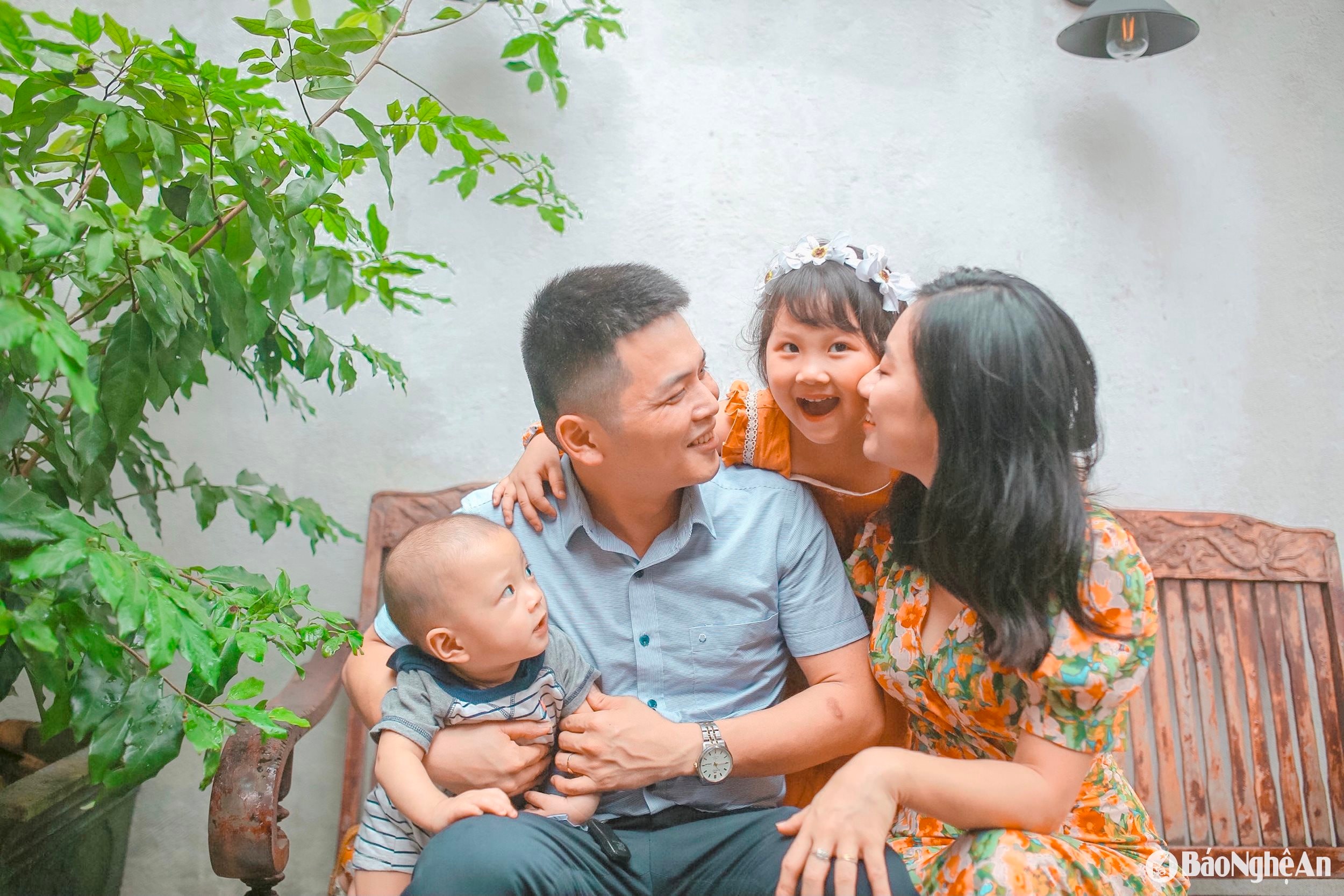 Hạnh phúc của một gia đình trẻ