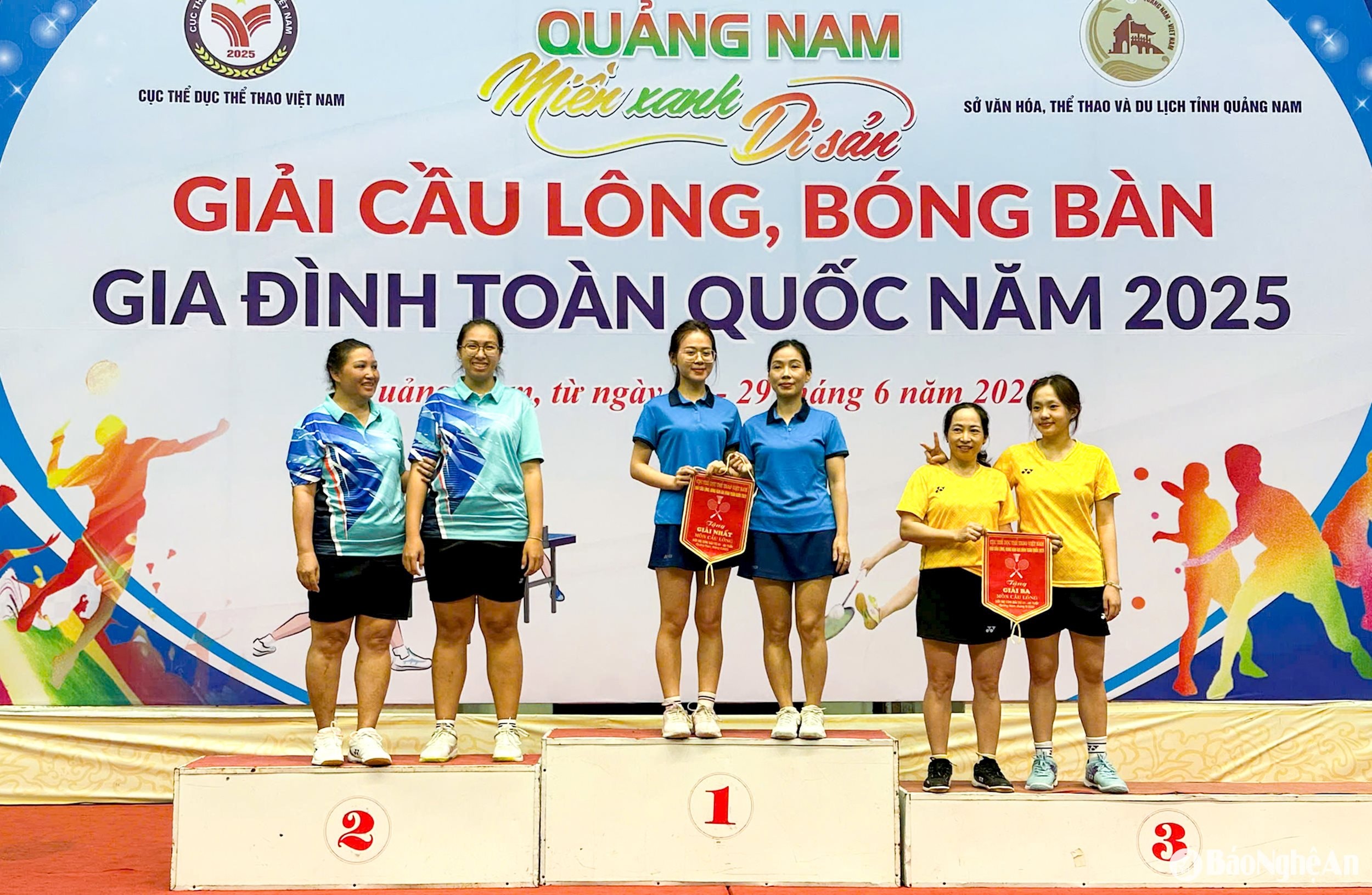 HCV mẹ con gái nhóm 3 Nguyễn Thị Thanh Mai, Hoàng Hà Anh( cầu lông)