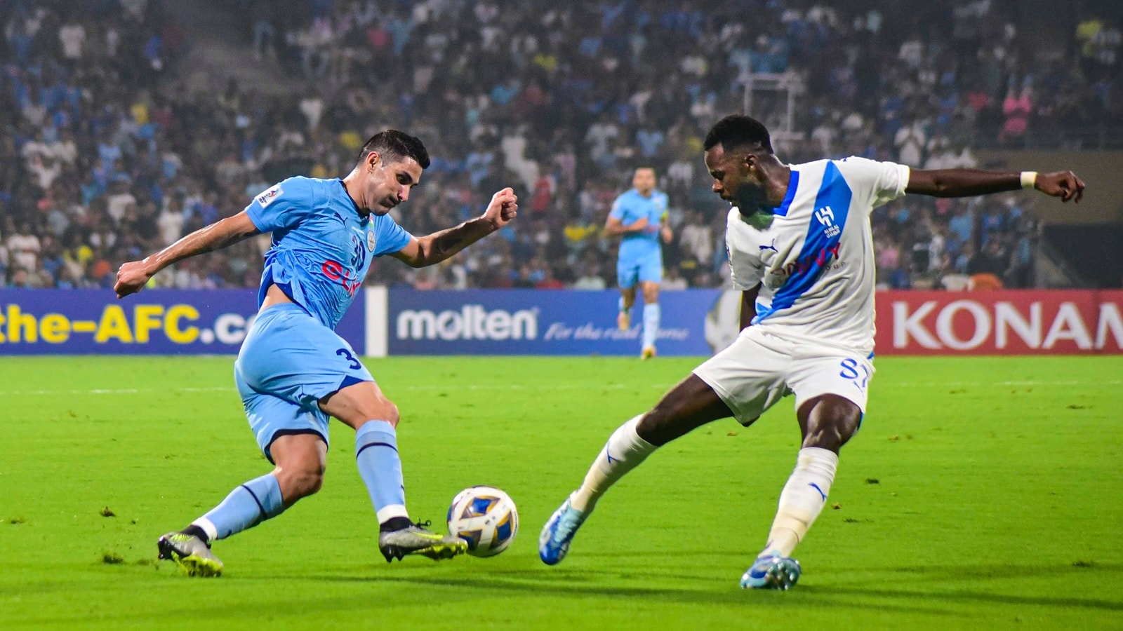 Al Hilal two good for 10-man Mumbai City | Football News - Hindustan Times