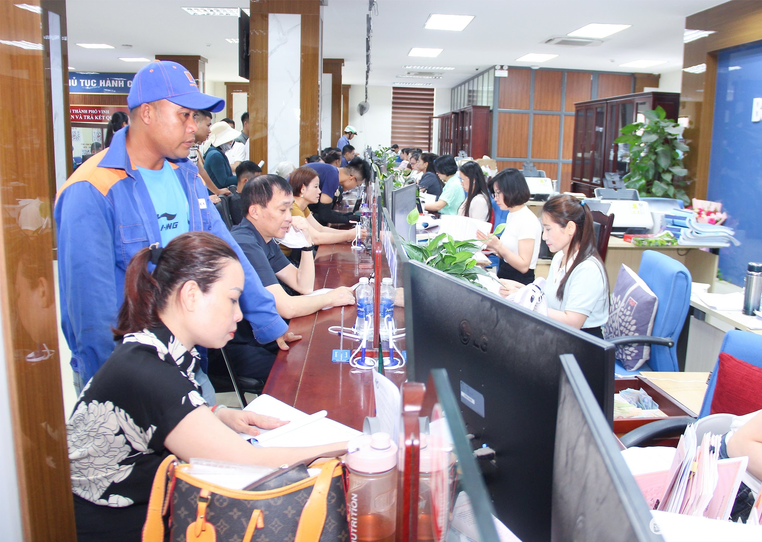 Bộ phận tiếp nhận và trả kết quả theo cơ chế 