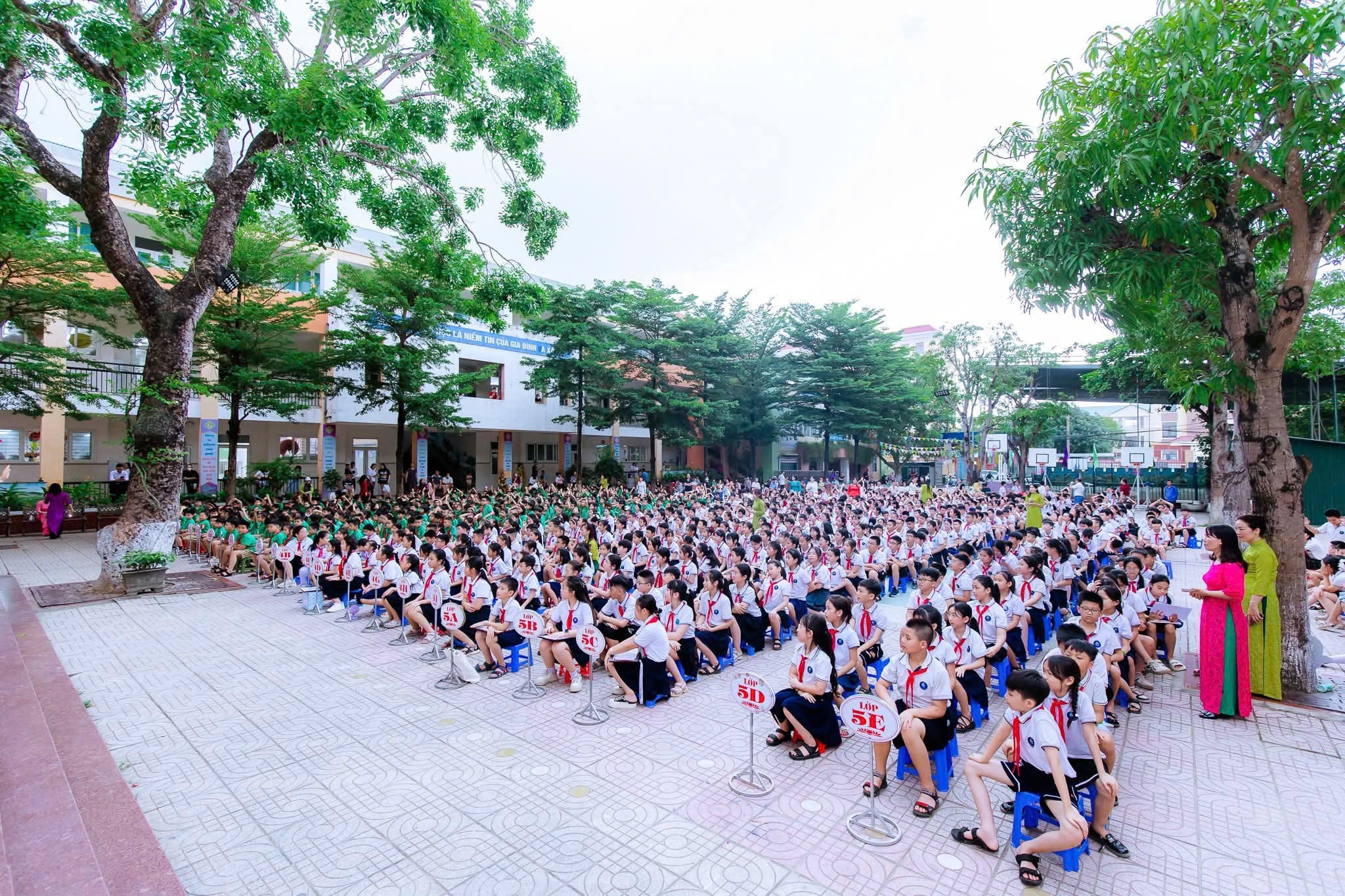 Kể từ ngày 1/7, Trường Tiểu học Lê Mao cùng với 25 trường học khác trên địa bàn sẽ chuyển về phường Thành Vinh quản lý. Ảnh: H.T