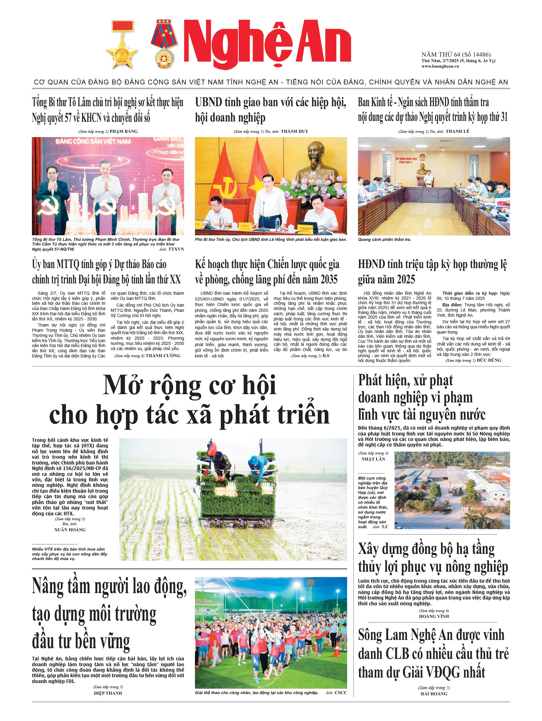 Số 14486 ngày 3-7-2025