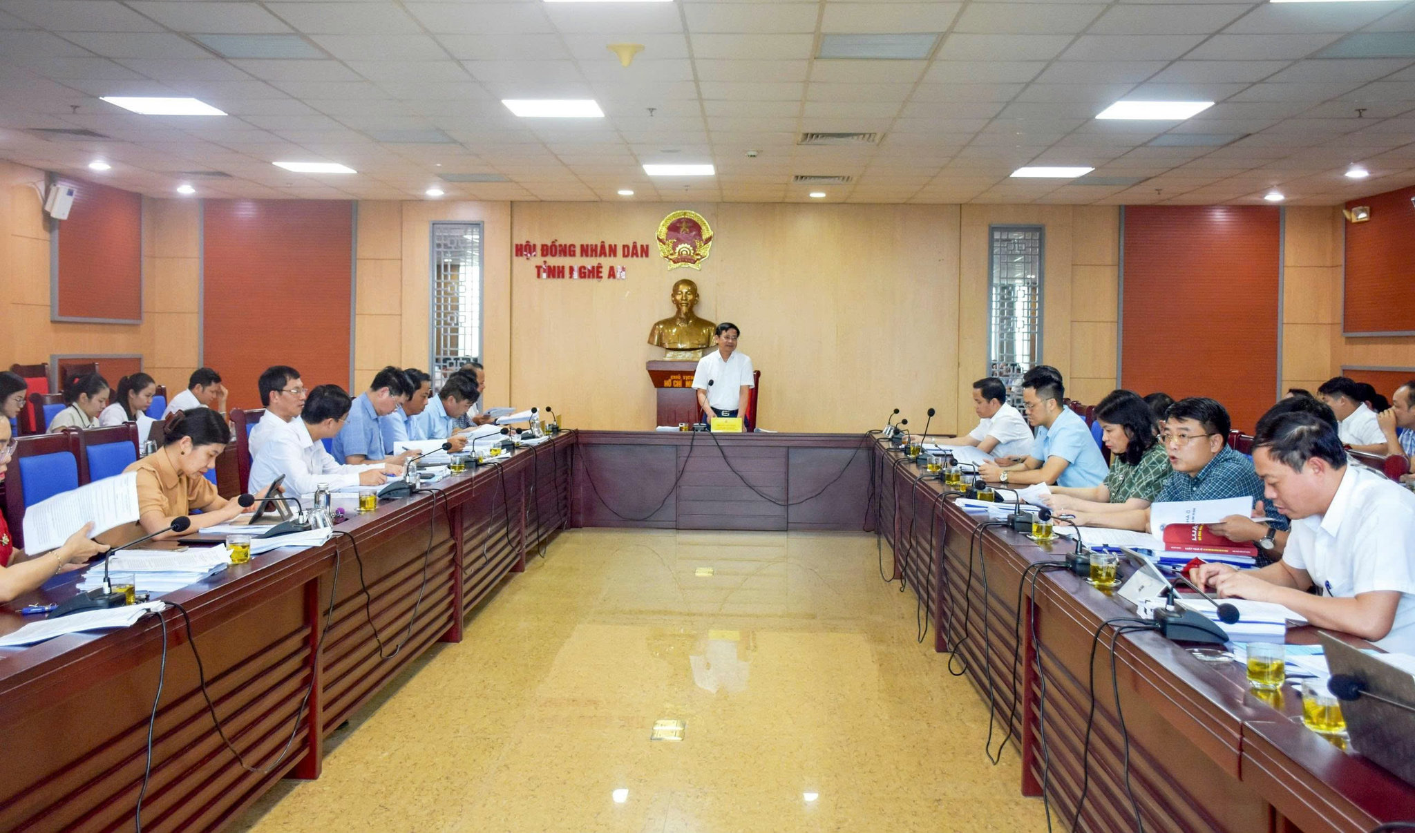 Ban Kinh tế - Ngân sách HĐND tỉnh Nghệ An thẩm tra nội dung các dự thảo Nghị quyết