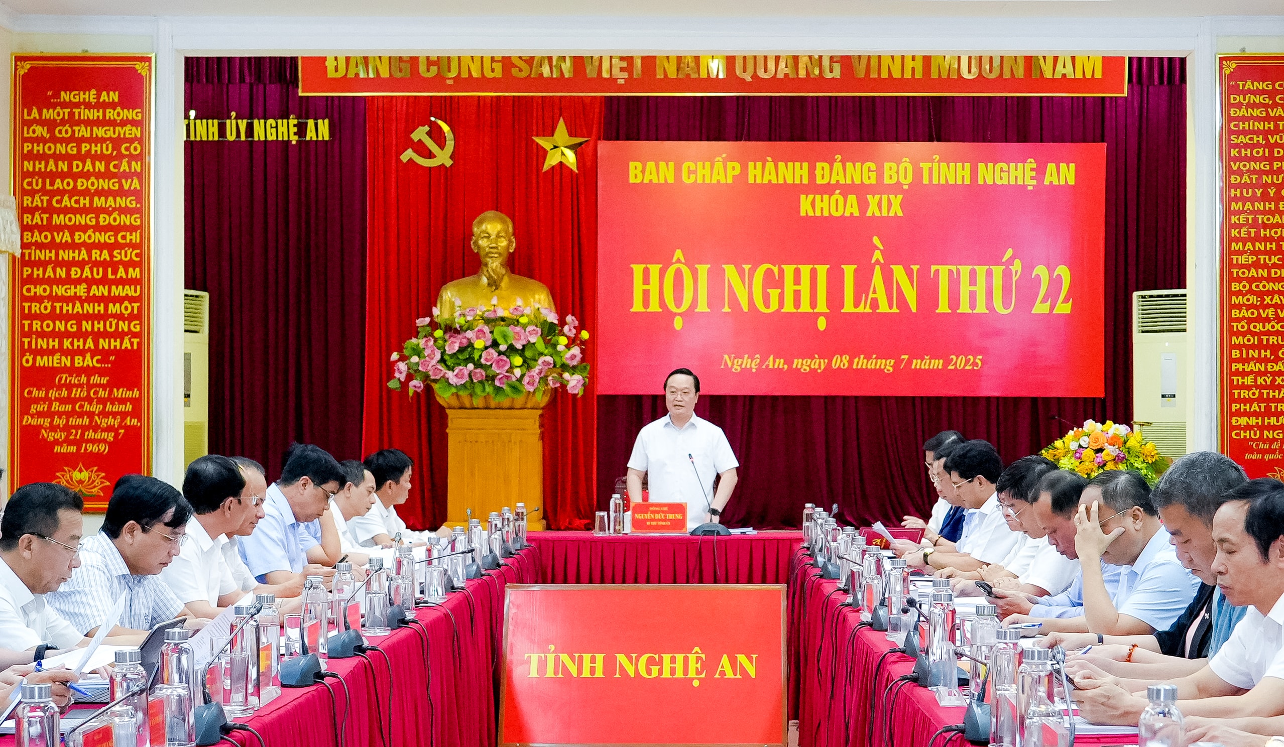 Ban Chấp hành Đảng bộ tỉnh góp ý lần 2 vào dự thảo Báo cáo chính trị trình Đại hội đại biểu Đảng bộ tỉnh lần thứ XX