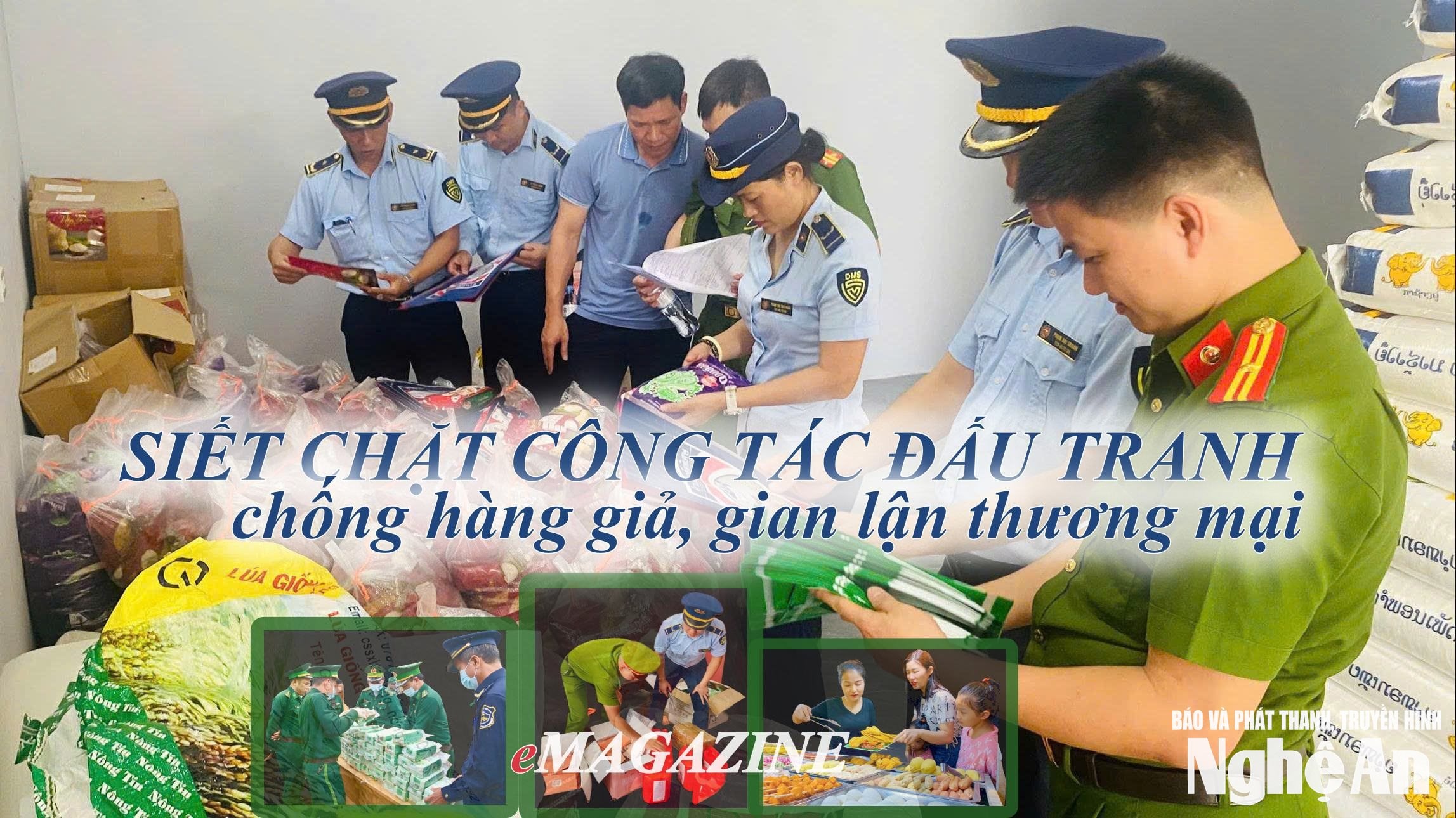 Siết chặt công tác đấu tranh chống hàng giả, gian lận thương mại Siết chặt công tác đấu tranh chống hàng giả, gian lận thương mại