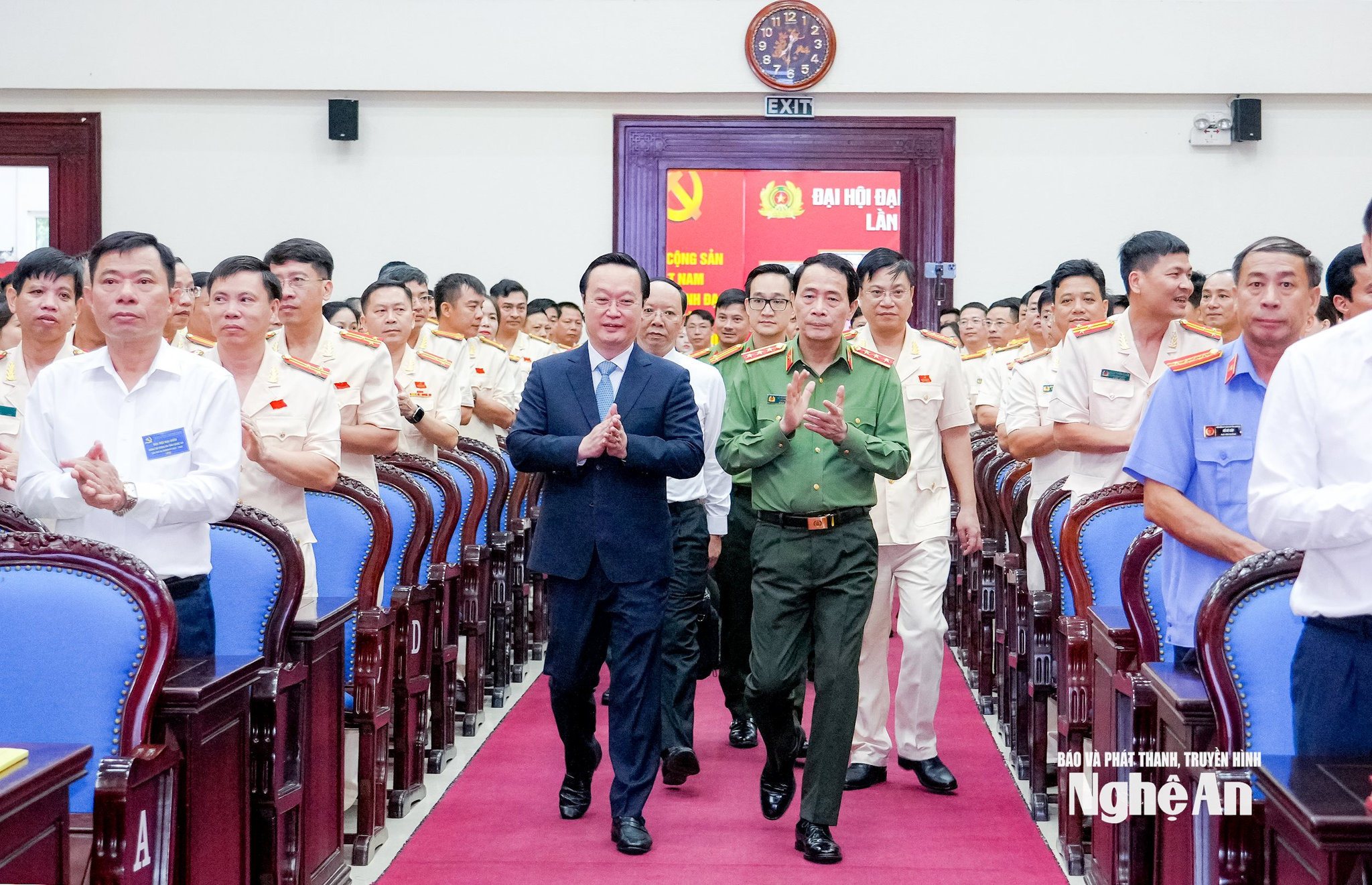 Đại hội đại biểu Đảng bộ Công an tỉnh Nghệ An lần thứ XV, nhiệm kỳ 2025-2030