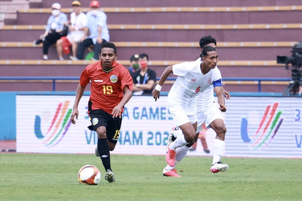 U23 Myanmar đánh bại U23 Timor-Leste nhờ bàn thắng ở phút 90+5