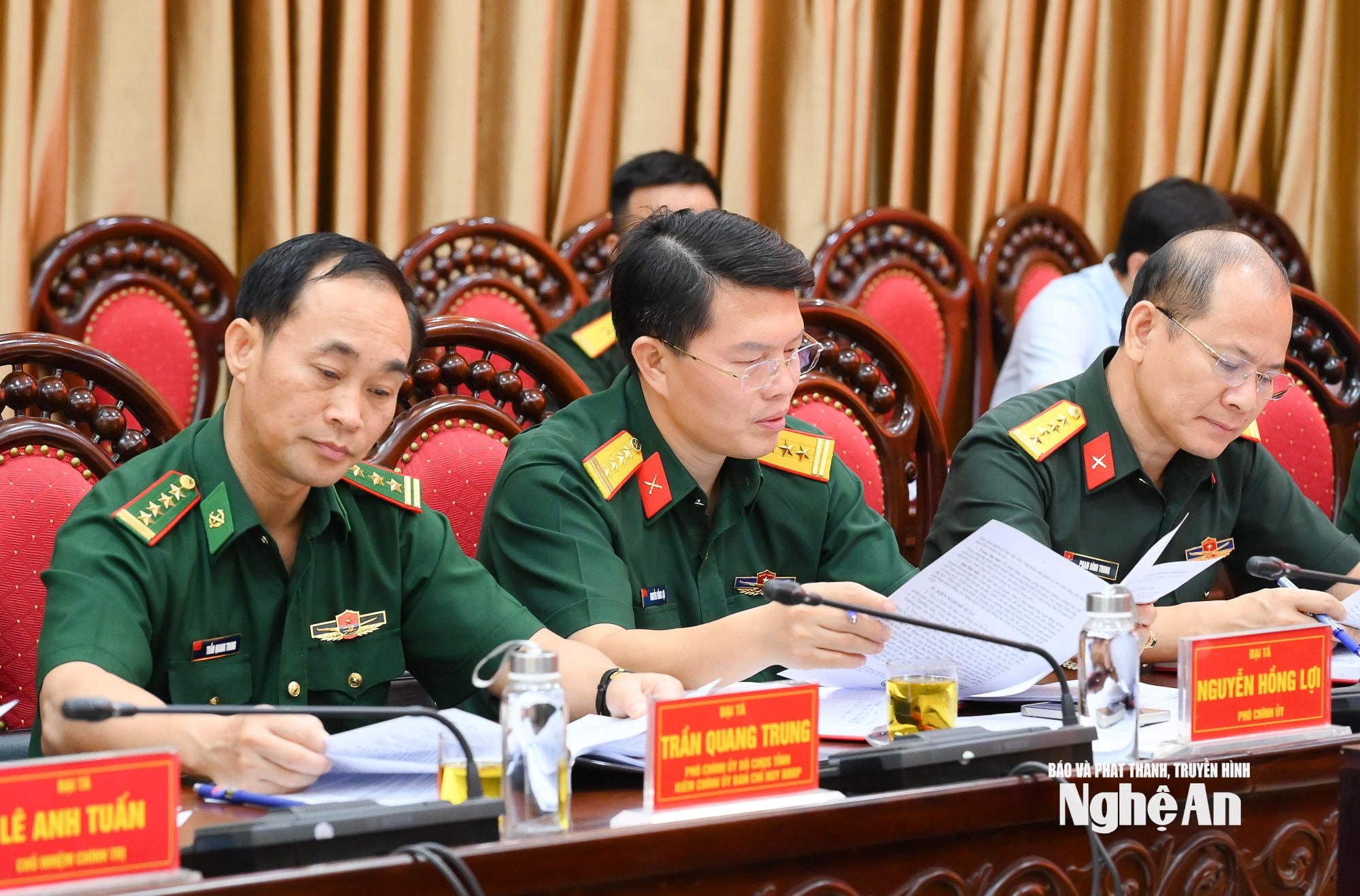 Duyệt đại hội BCHQS tỉnh-3