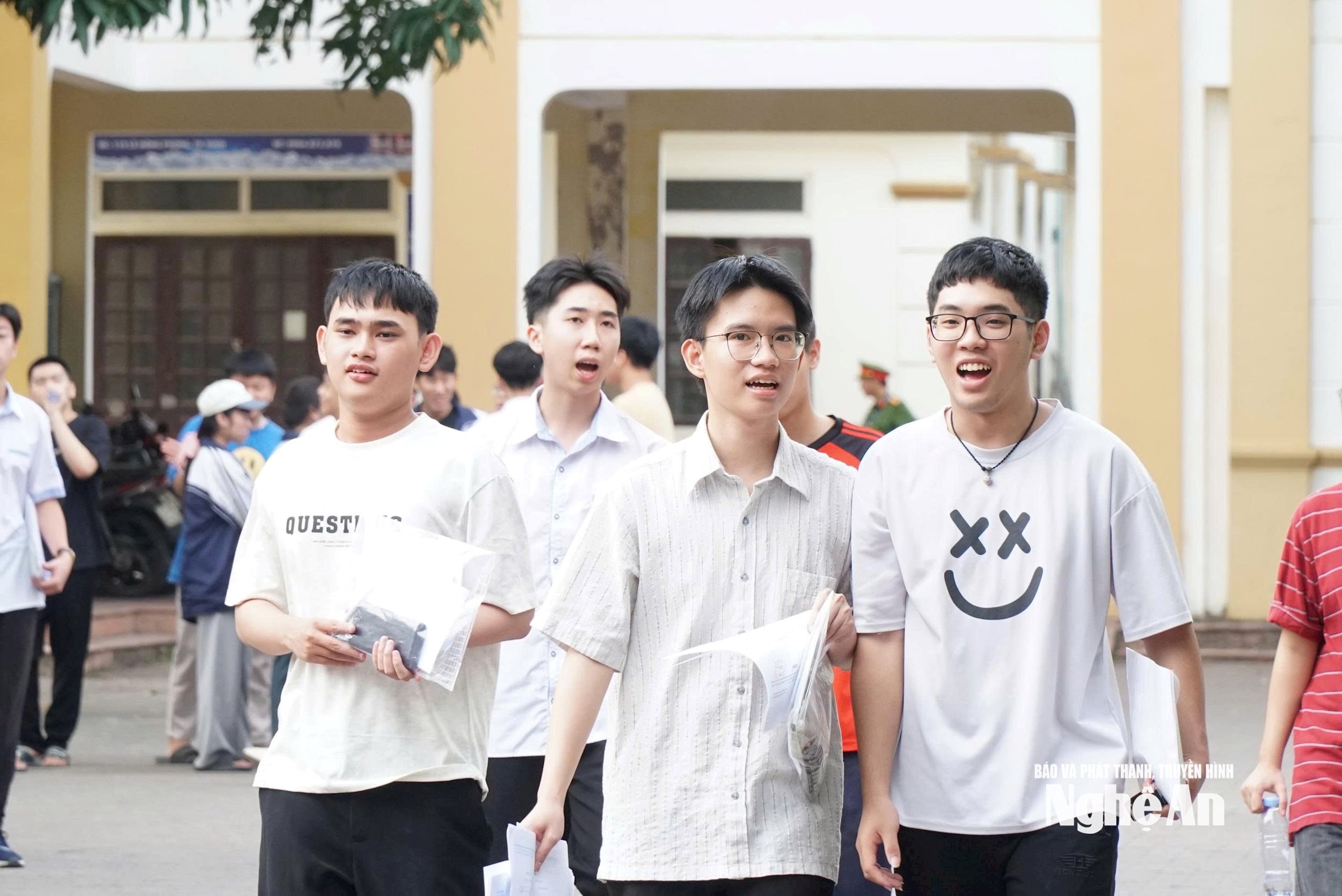 Thí sinh tham dự Kỳ thi tốt nghiệp THPT năm 2025. Ảnh - Mỹ Hà