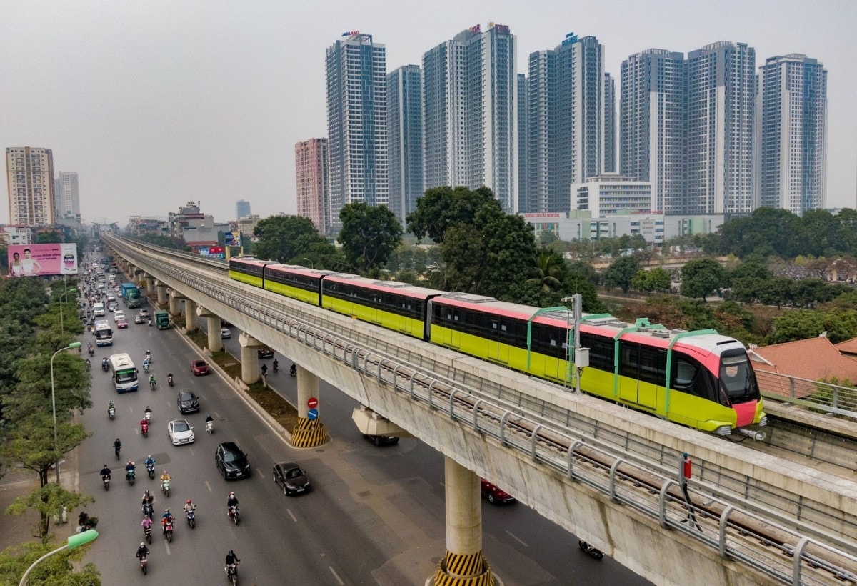 Lịch hoạt động tuyến tàu điện Nhổn-Ga Hà Nội và Cát Linh
