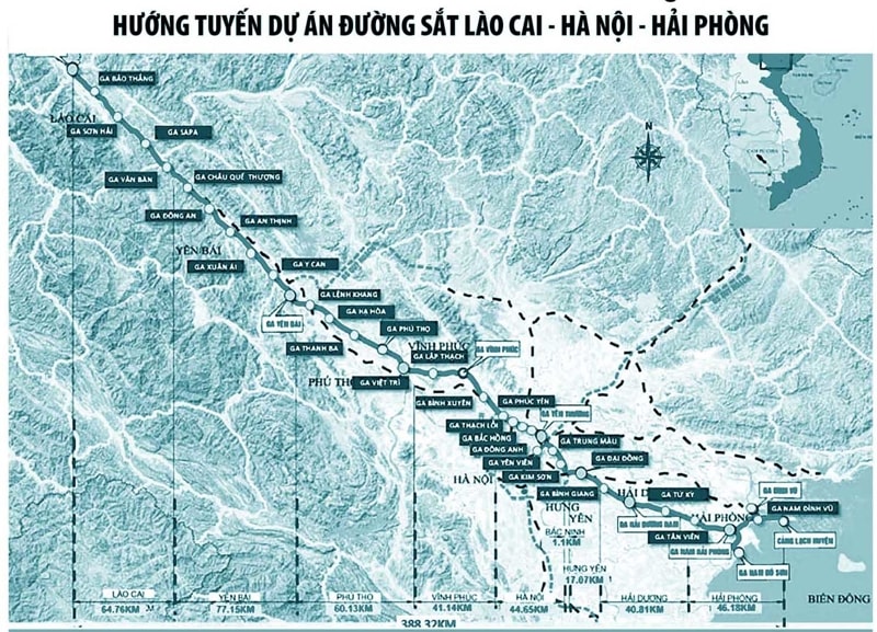 Hải Phòng đóng góp 10.960 tỷ đồng vào dự án đường sắt Lào Cai - Hà Nội - Hải Phòng - Nhịp sống kinh tế Việt Nam & Thế giới