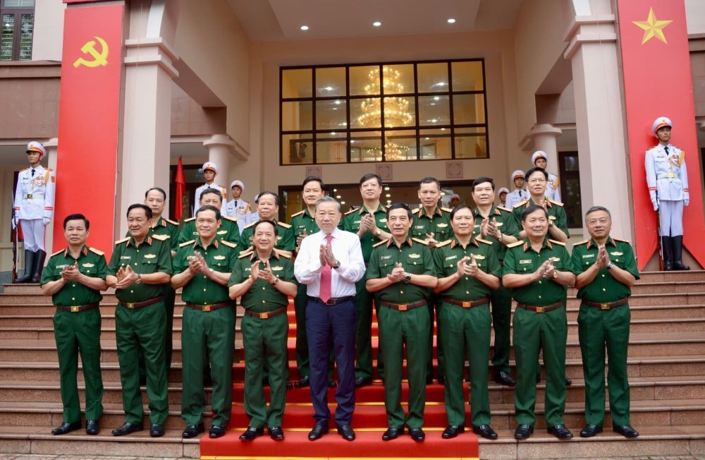 Phát biểu của Tổng Bí thư Tô Lâm tại buổi làm việc với Tổng cục Chính trị QĐND Việt Nam- Ảnh 2. Phát biểu của Tổng Bí thư Tô Lâm tại buổi làm việc với Tổng cục Chính trị QĐND Việt Nam- Ảnh 2.