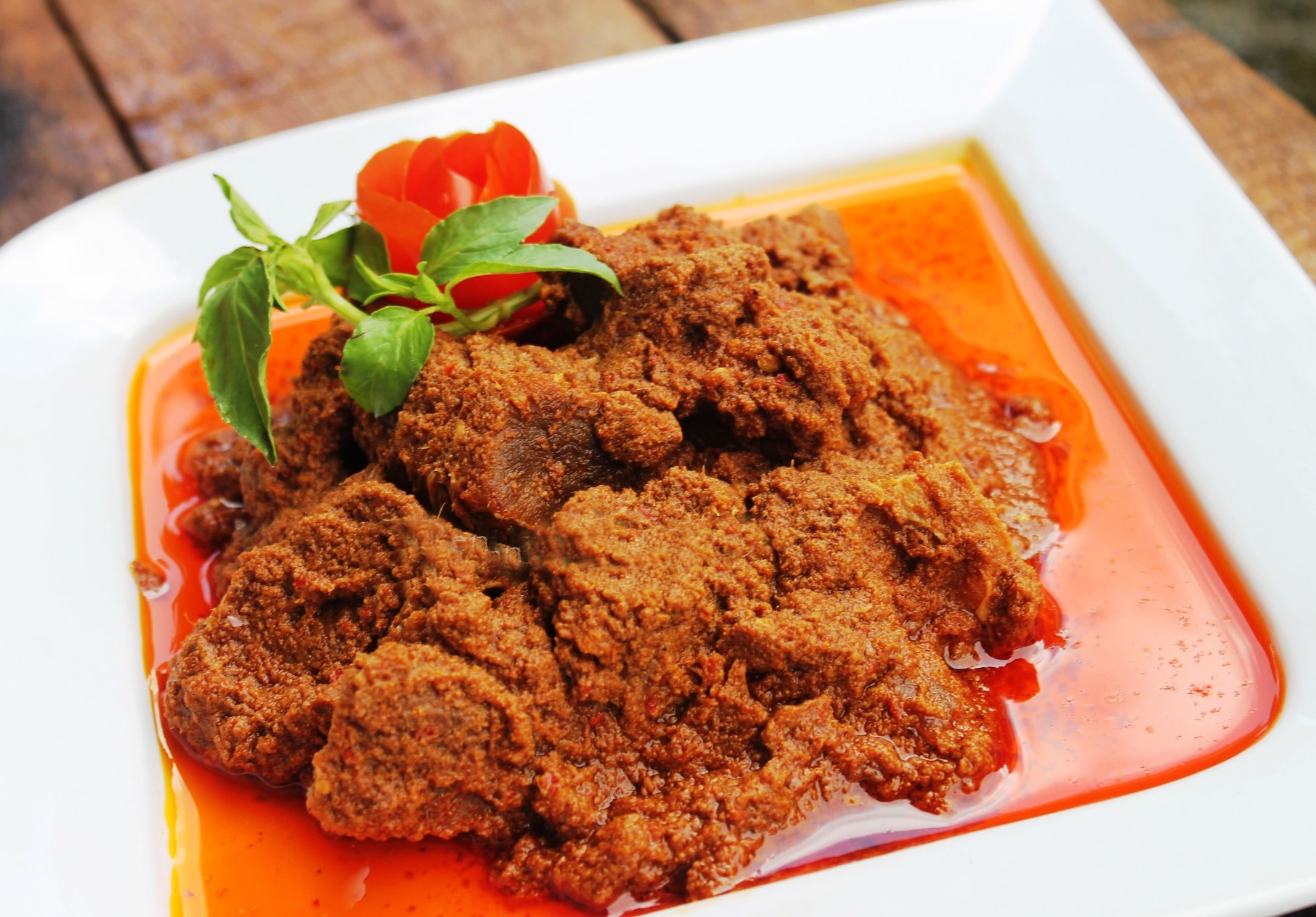 Thịt bò Rendang – Ẩm thực Bali