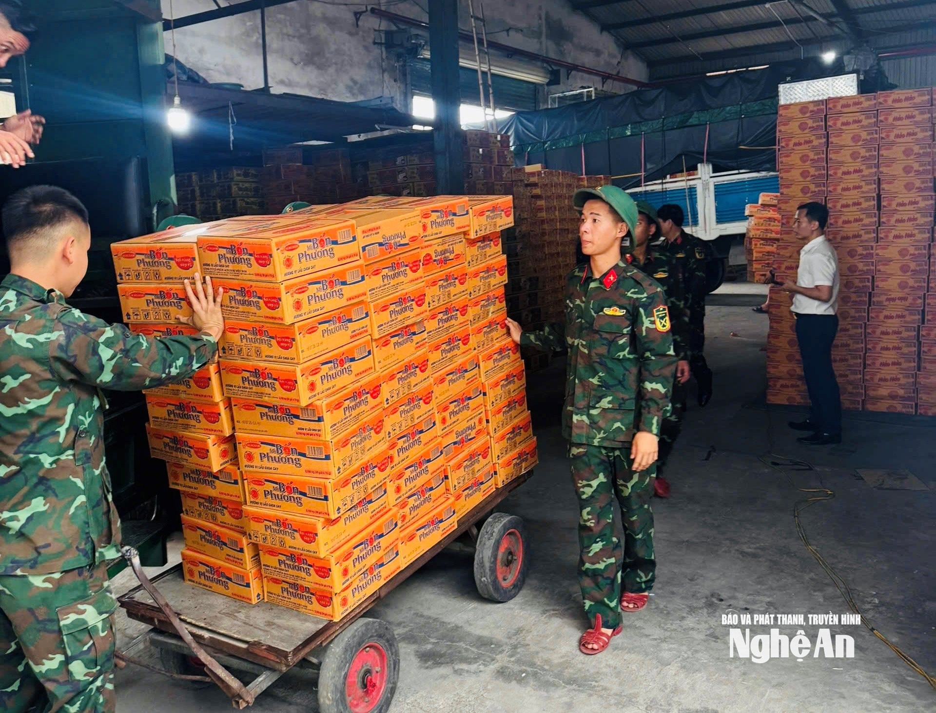 chuẩn bị nguồn hàng