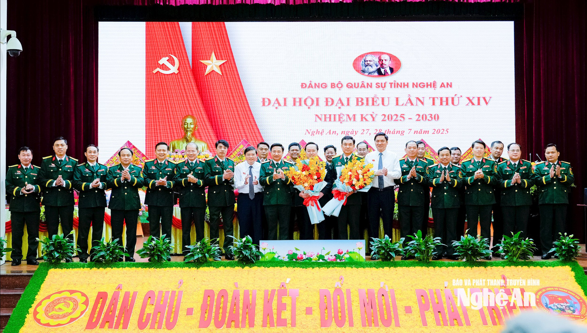 Đại hội đại biểu Đảng bộ Quân sự tỉnh Nghệ An lần thứ XIV, nhiệm kỳ 2025-2030
