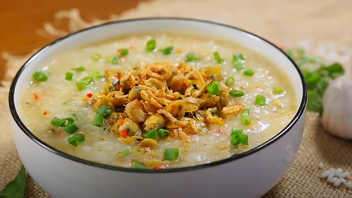 Cách nấu cháo nhanh và đầy đủ dinh dưỡng trong 10 phút