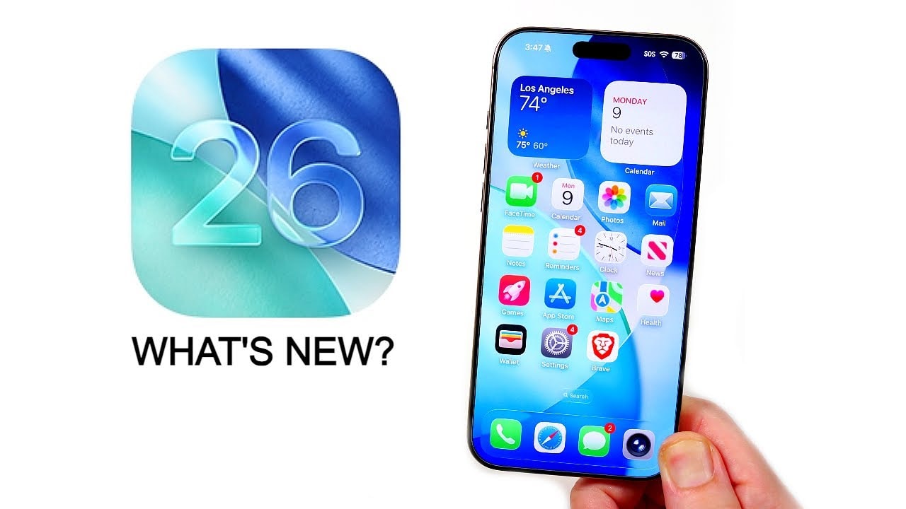 iOS 26 Beta 1 Review - What's New? - YouTube