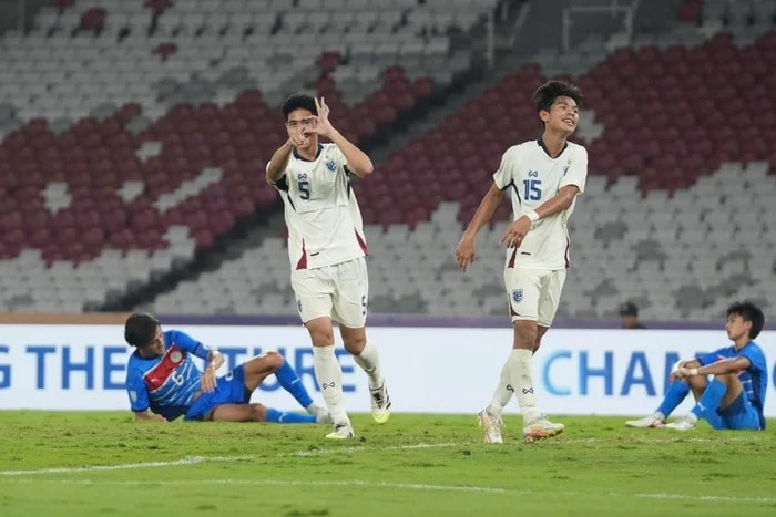 Thái Lan đã đánh bại U23 Philippines, giành hạng Ba giải U23 Đông Nam Á.