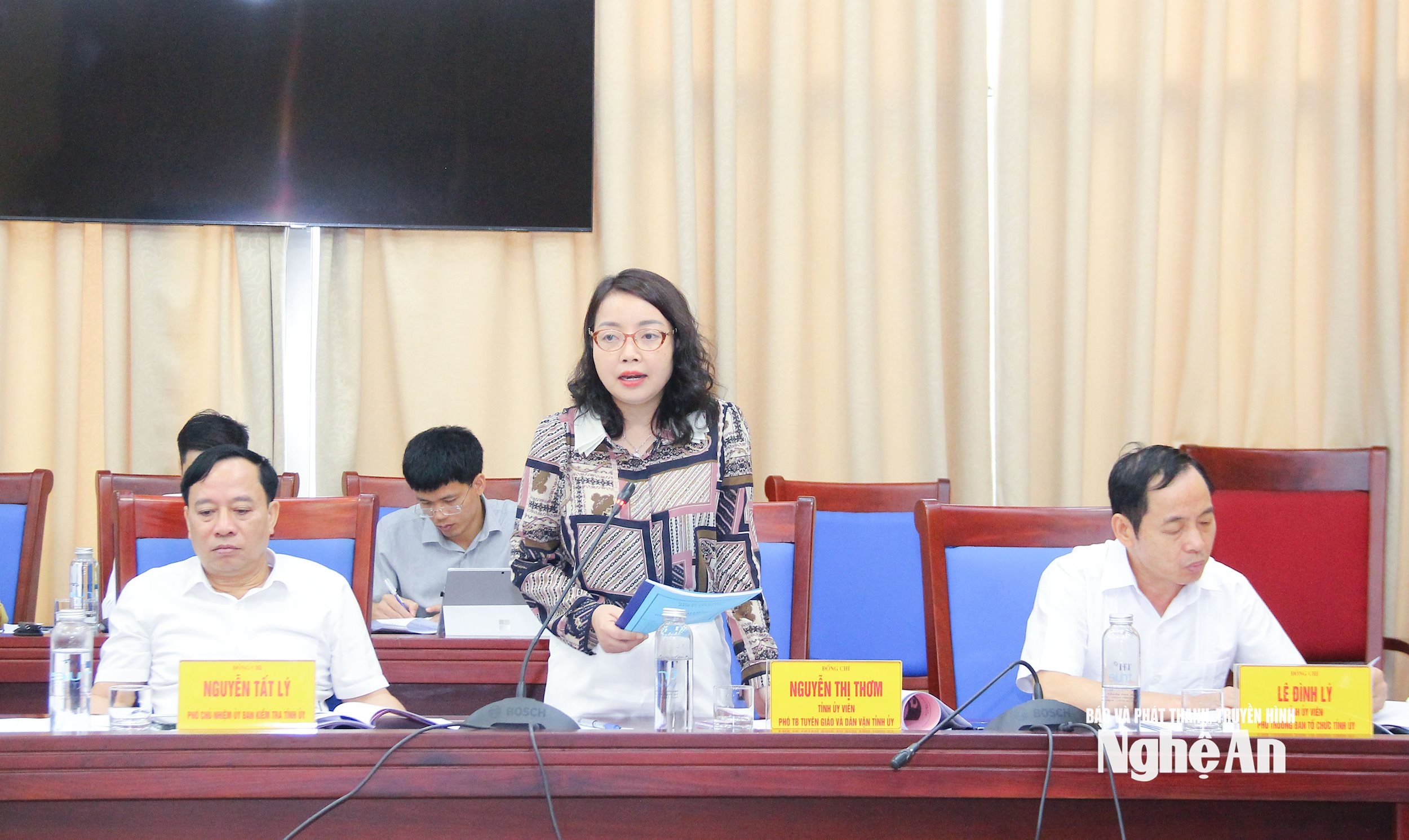  Phó trưởng Tuyên giáo và Dân vận Tỉnh uỷ 