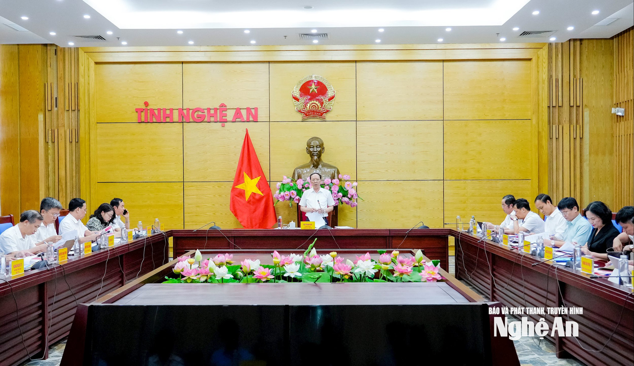 Phó Chủ tịch Thường trực UBND tỉnh Bùi Thanh An chủ trì duyệt Đại hội Đảng bộ các xã Vân Du, Quang Đồng, Hợp Minh, Bình Minh, Vân Tụ